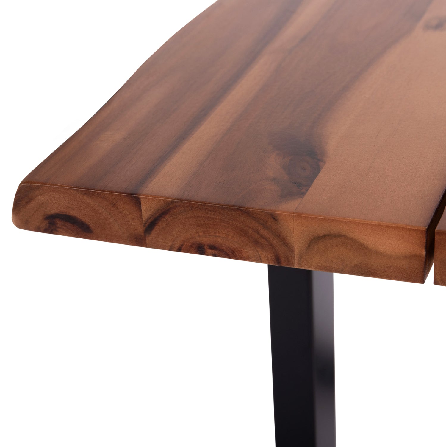 Трапезна маса FRIGGO акациево дърво дебелина на повърхността 2.6cm- 160x80x76h