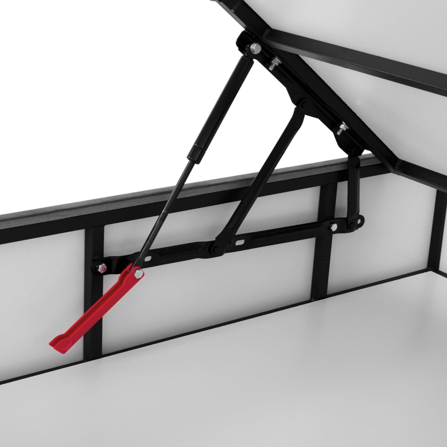 Легло Долорес с място за съхранение, сиво кадифе за матрак 160x200 см