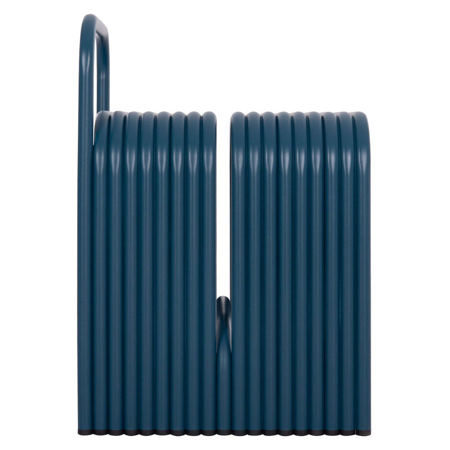 Табуретка INTREPID алуминий син цвят 40x38x55см