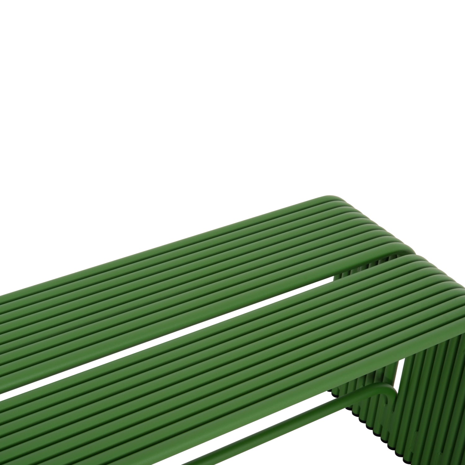 Пейка 2-местна серия Intrepid алуминиева в зелен цвят 109.5x37x42h