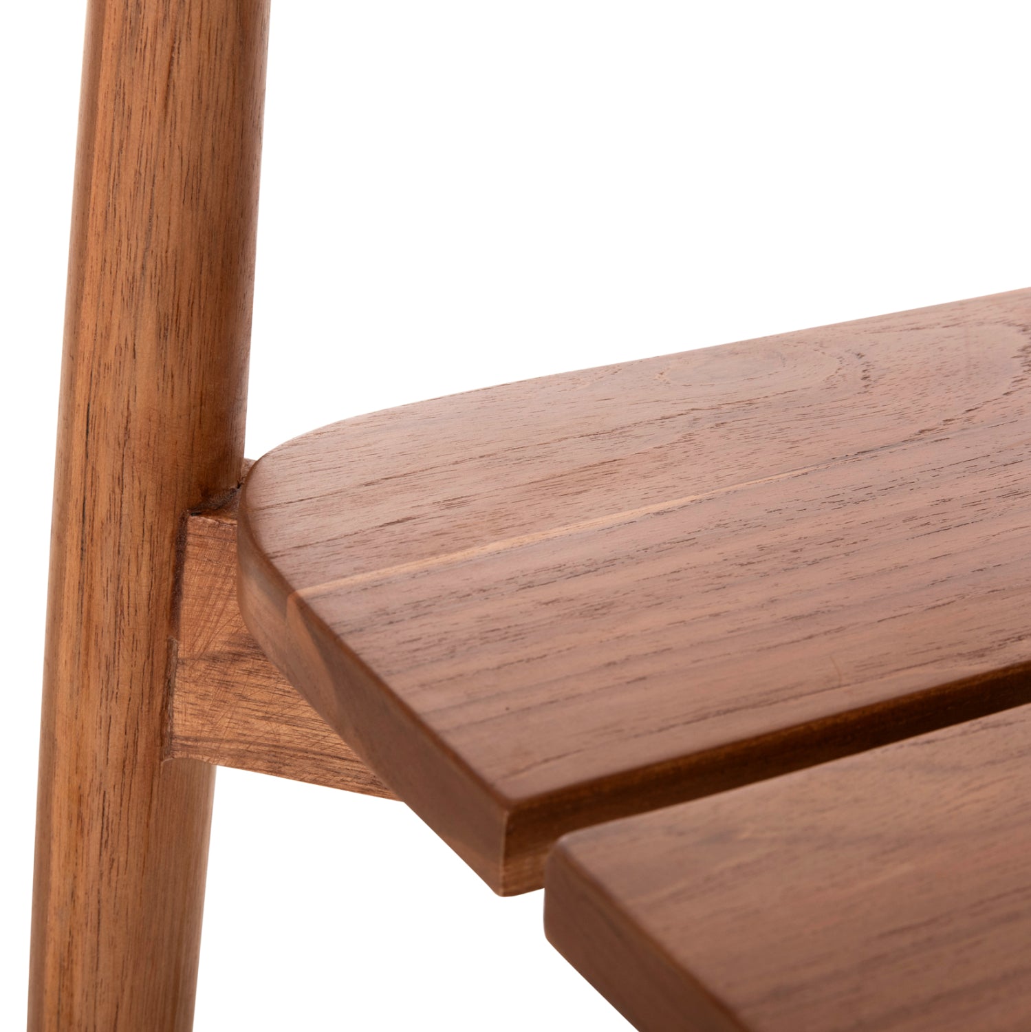 Трапезно кресло Адонис тиково дърво-естествено 53x54x73см.