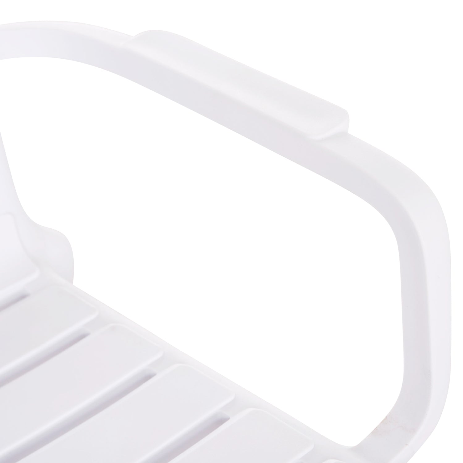 Полипропиленова пейка двуместна Кorver бяла 113x65x76см