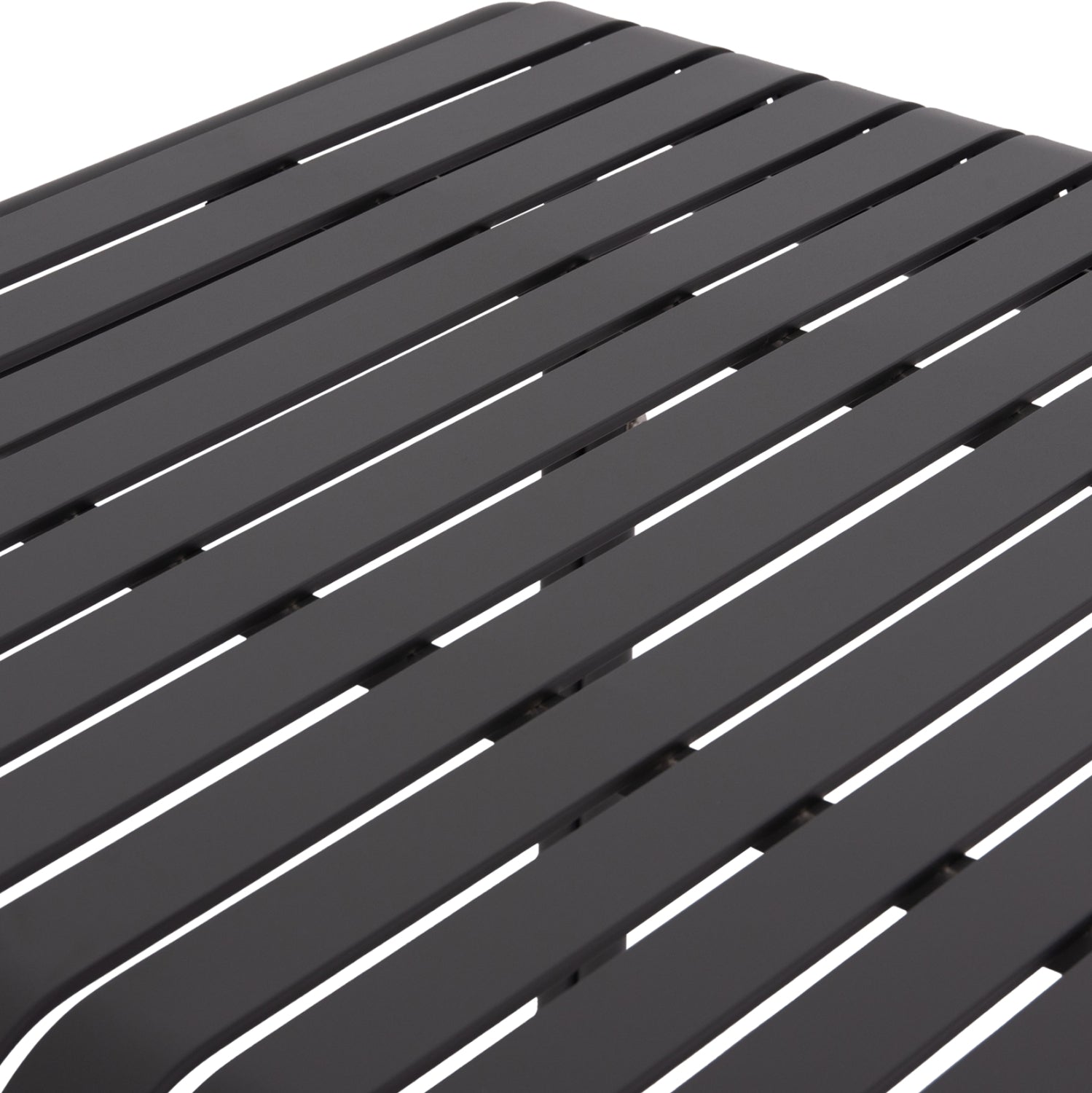 Алуминиева маса RACHEL сив цвят   80x80x76см