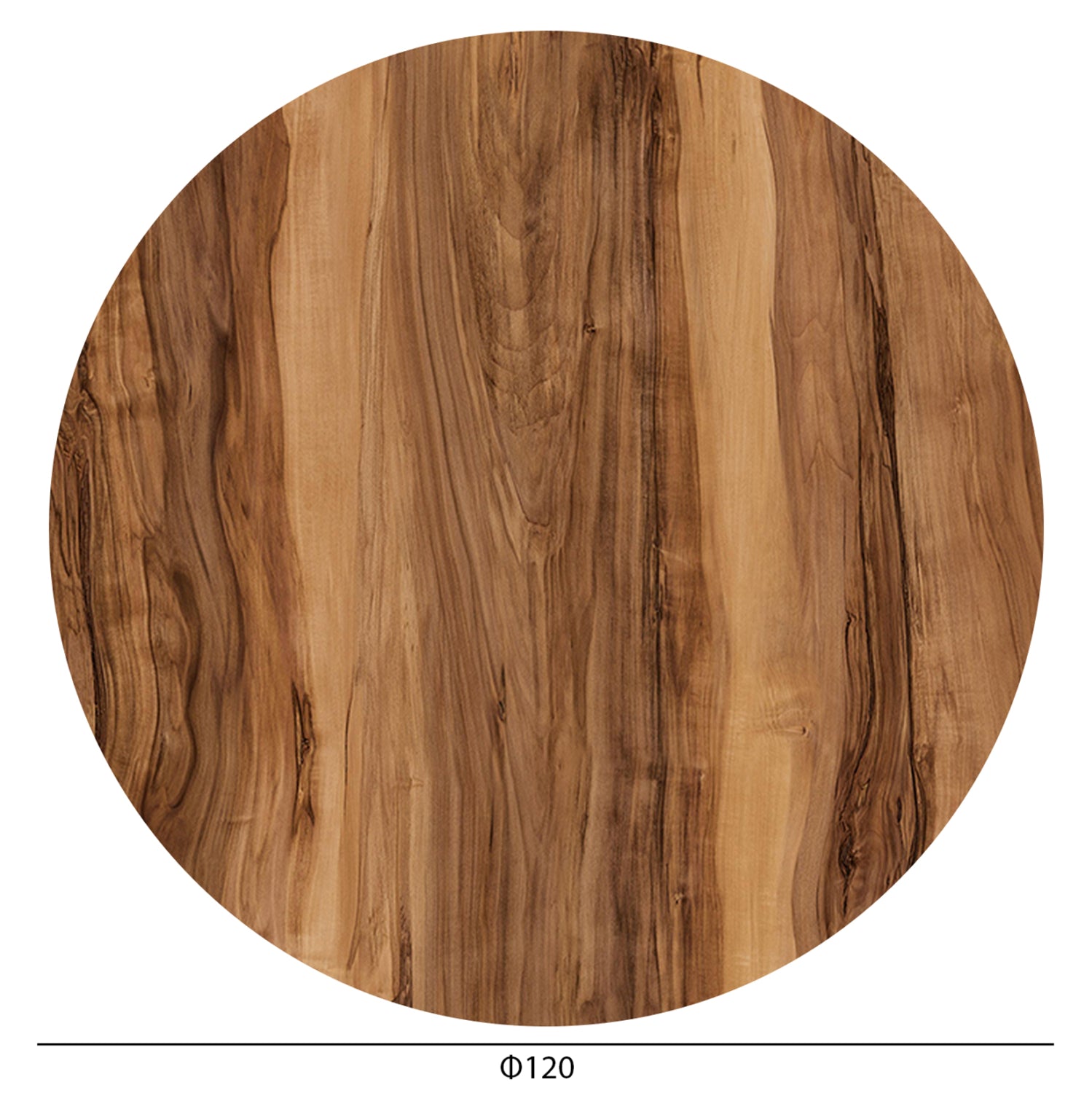 Плот за маса HPL кръг индийски сесами φ120см.