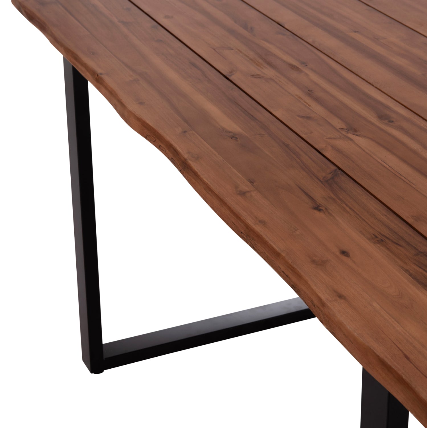 Трапезна маса Friggo акациево дърво дебелина на повърхността 2.6cm- 160x80x76h