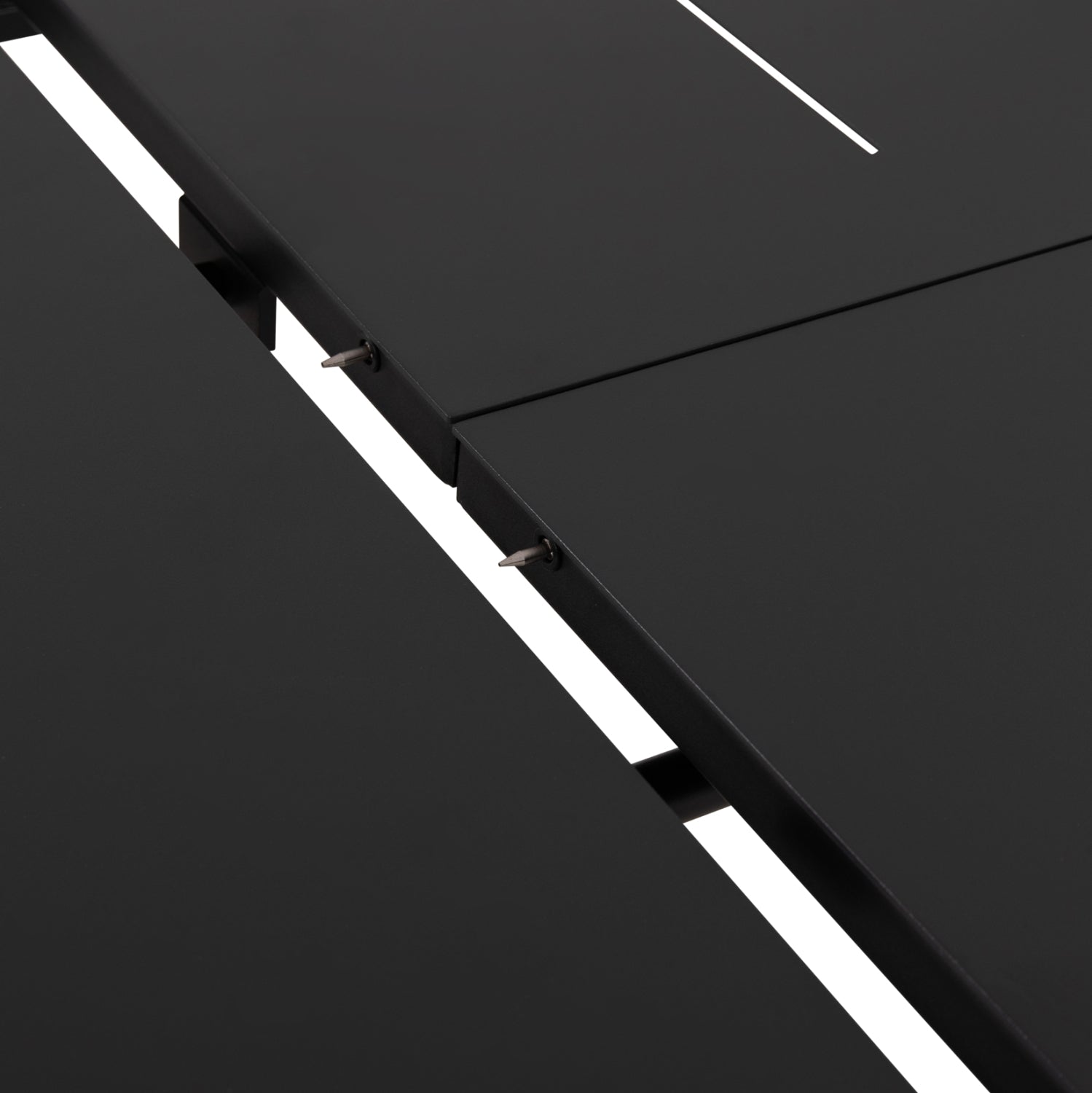 Разтегляема трапезарна маса Sympo сив алуминий 220-300x100x75всм.