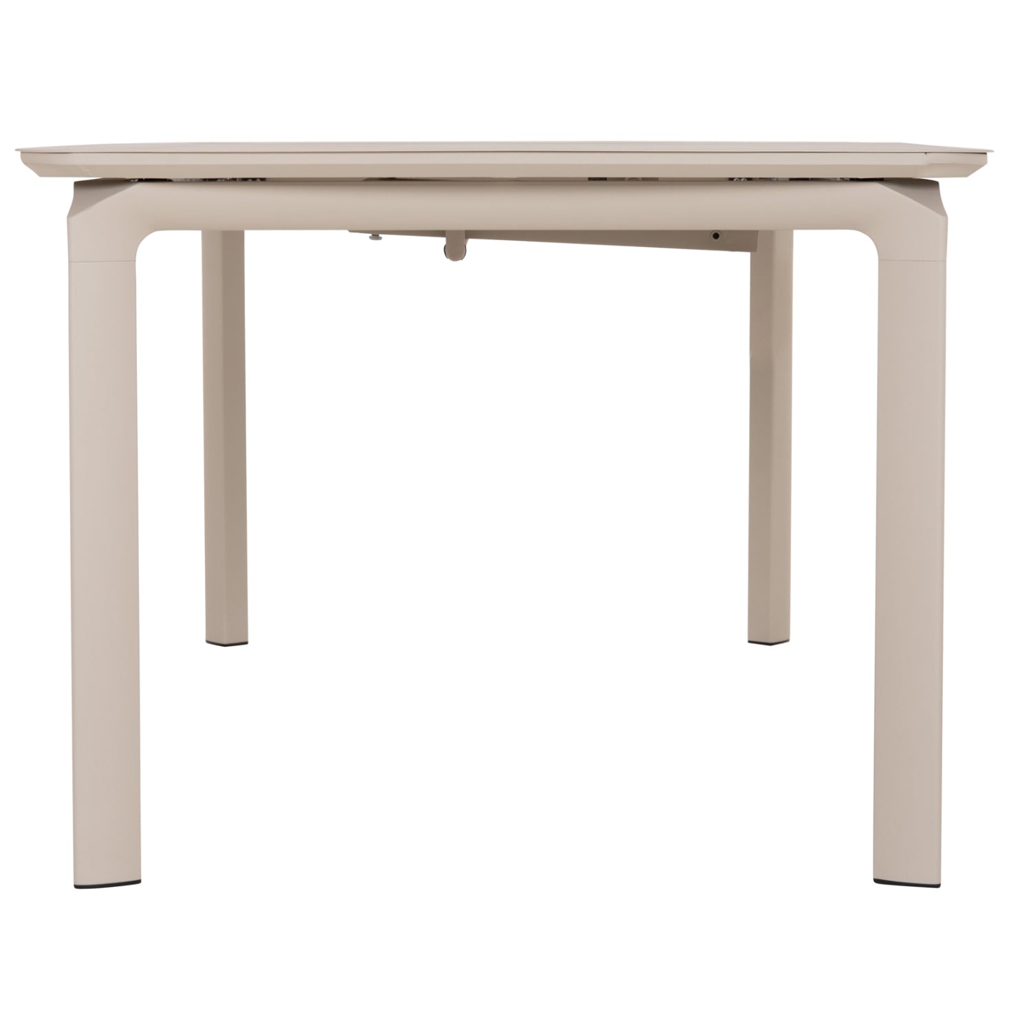 Разтегляема трапезарна маса Sympo бежова алуминиева 220-300x100x75всм.