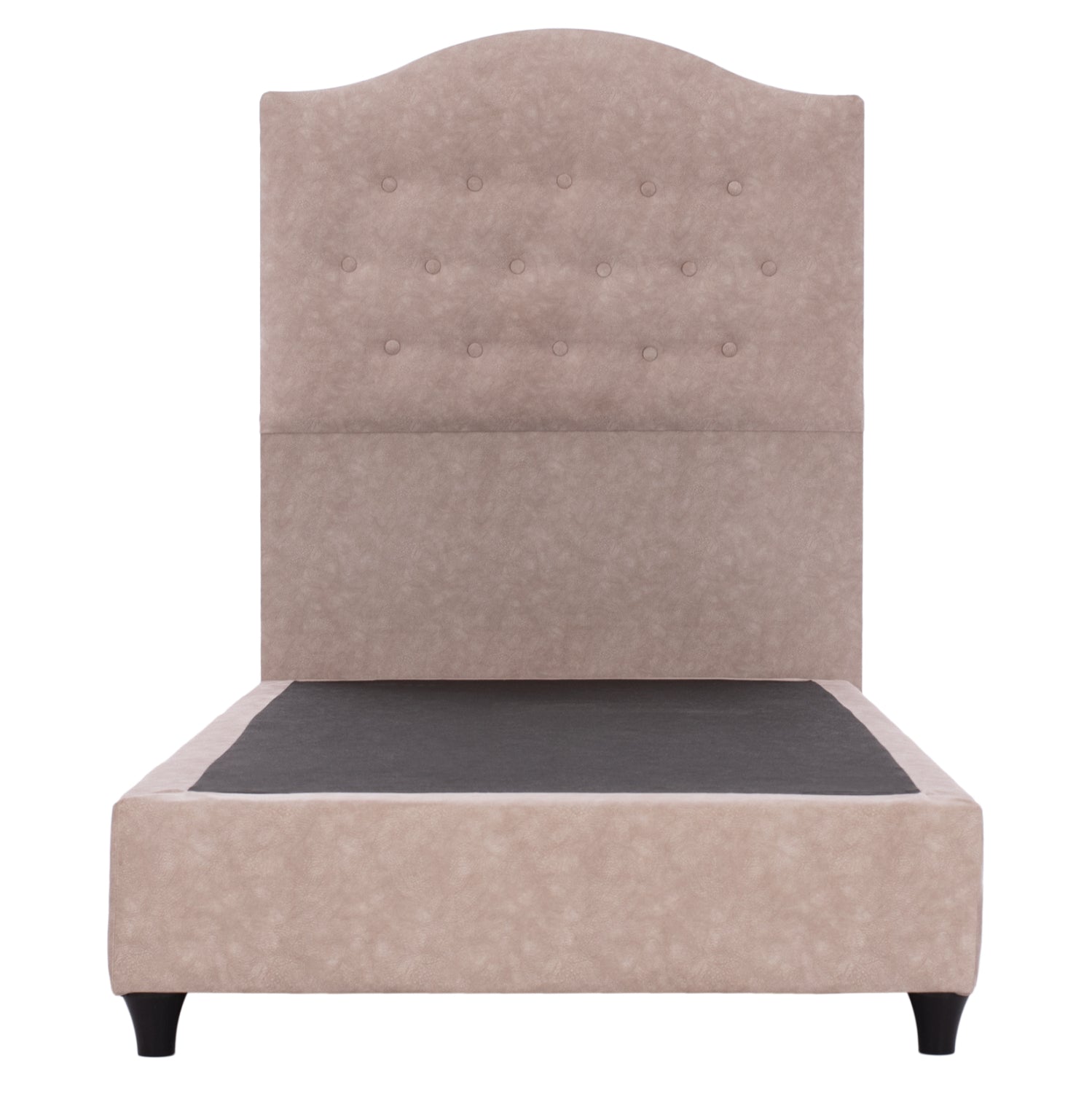 Легло MALENA бежов цвят 90x200 см