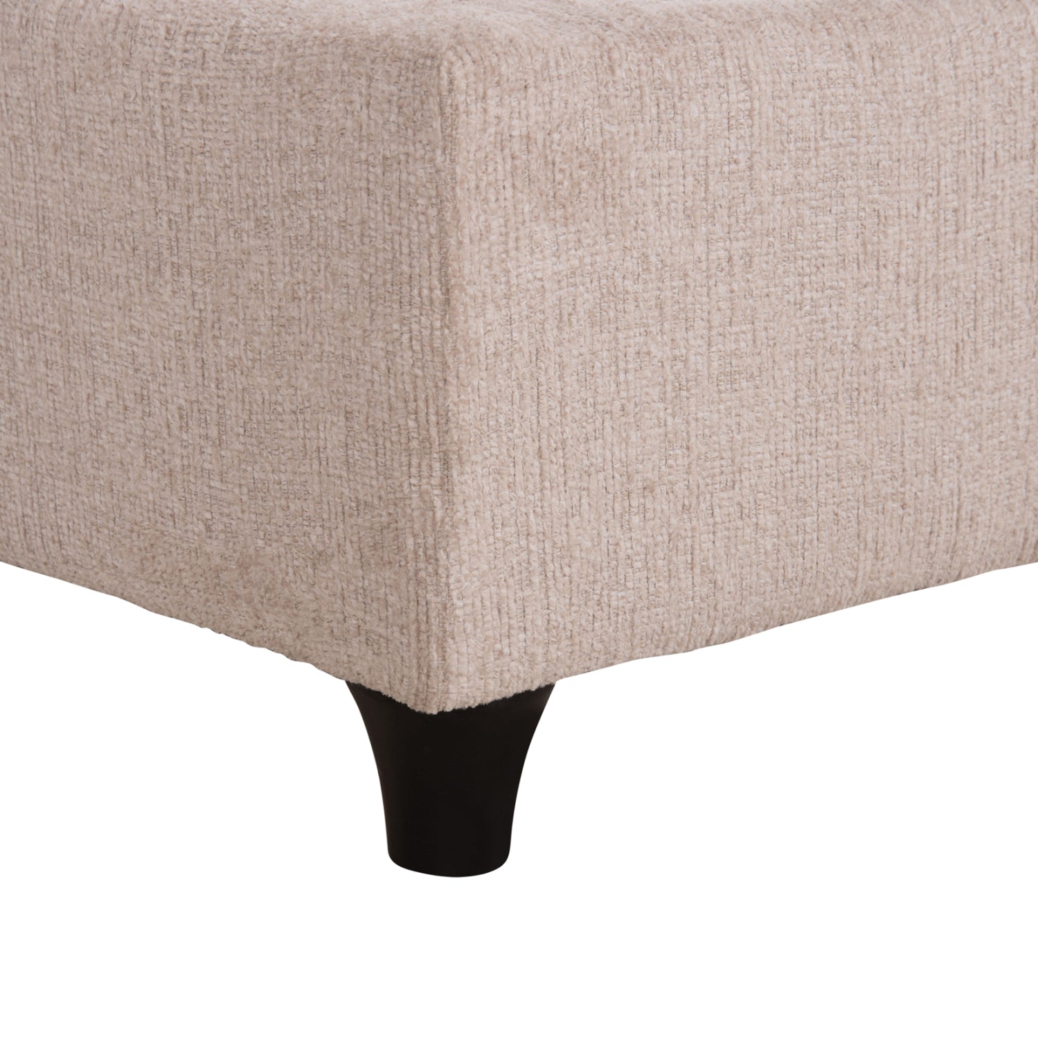 Единично легло MILO бежов плат за матрак 90x200см