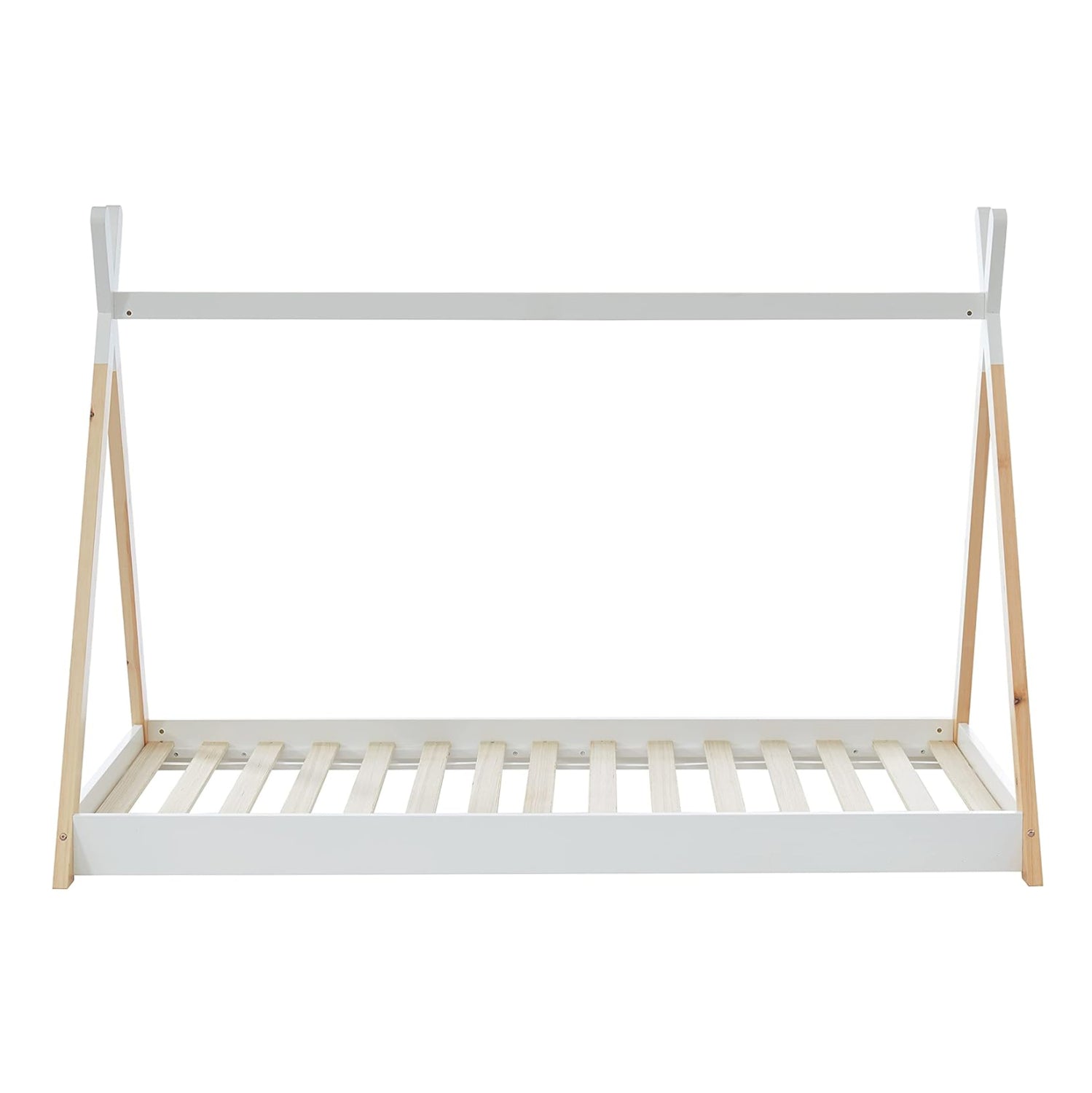 Легло MUNK естествен-бял цвят 190x90см