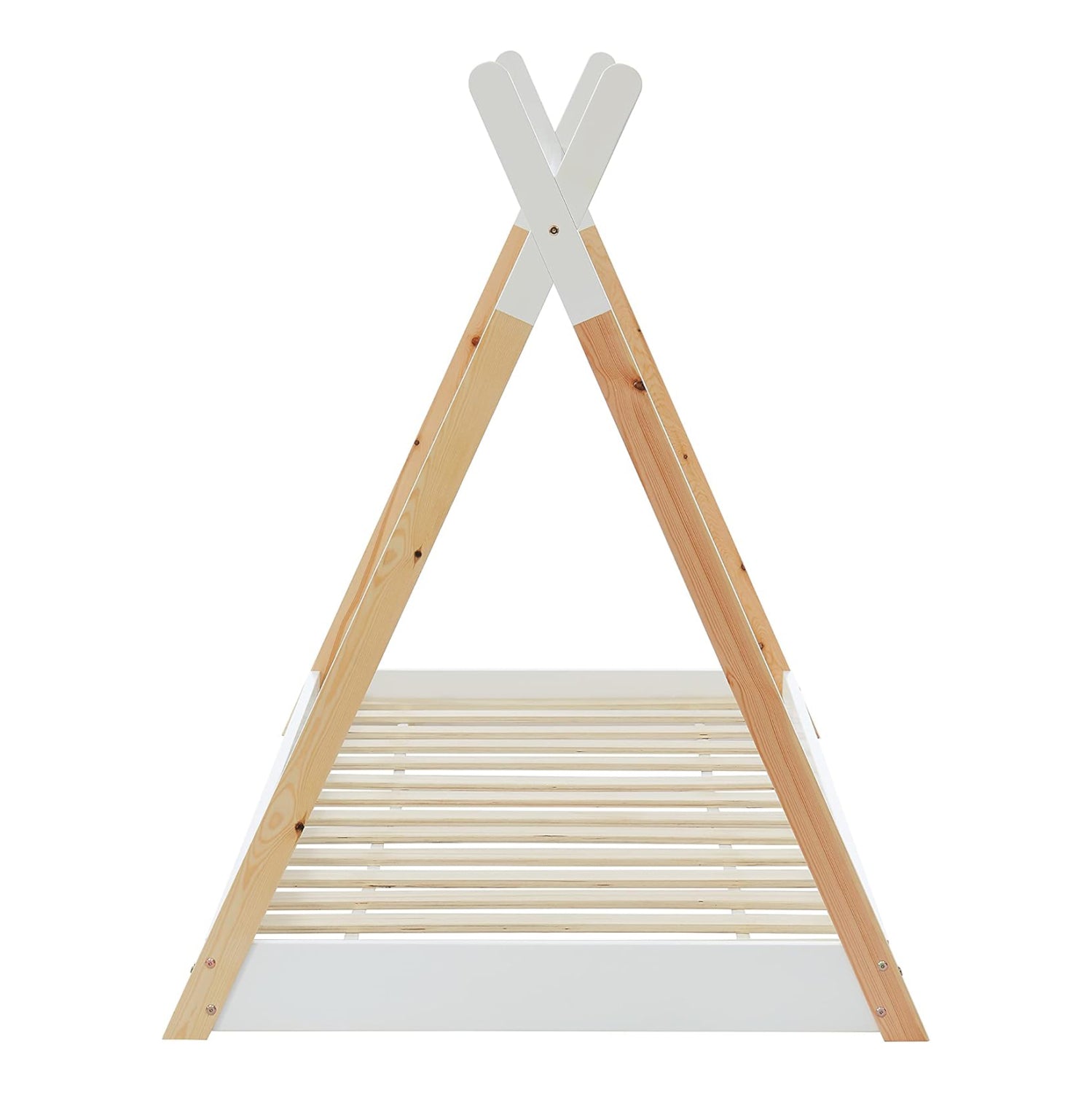 Легло MUNK естествен-бял цвят 190x90см