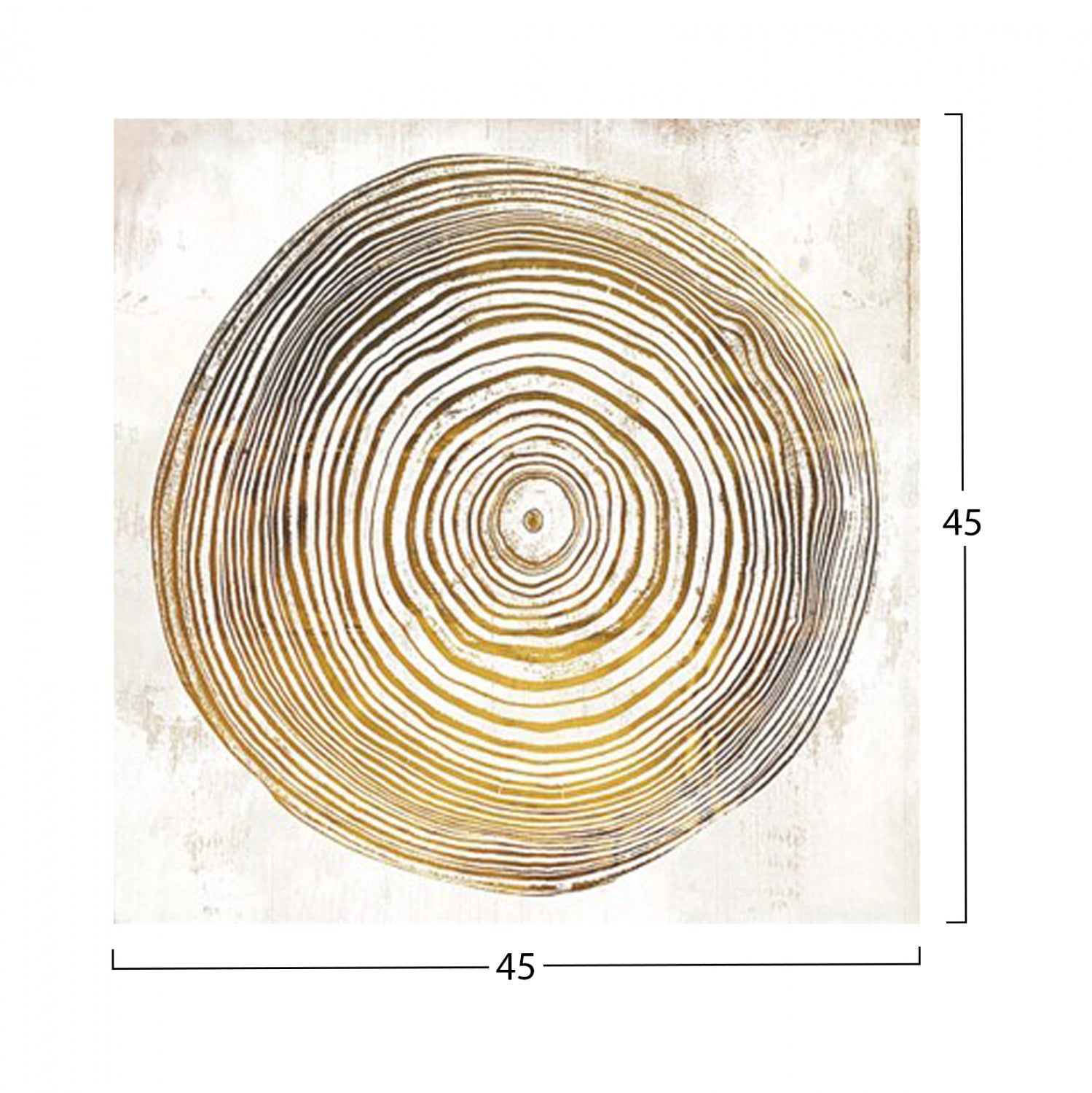 Картина върху платно „Kупол на параклиса Mонтесиепи“ 45x3x45 см