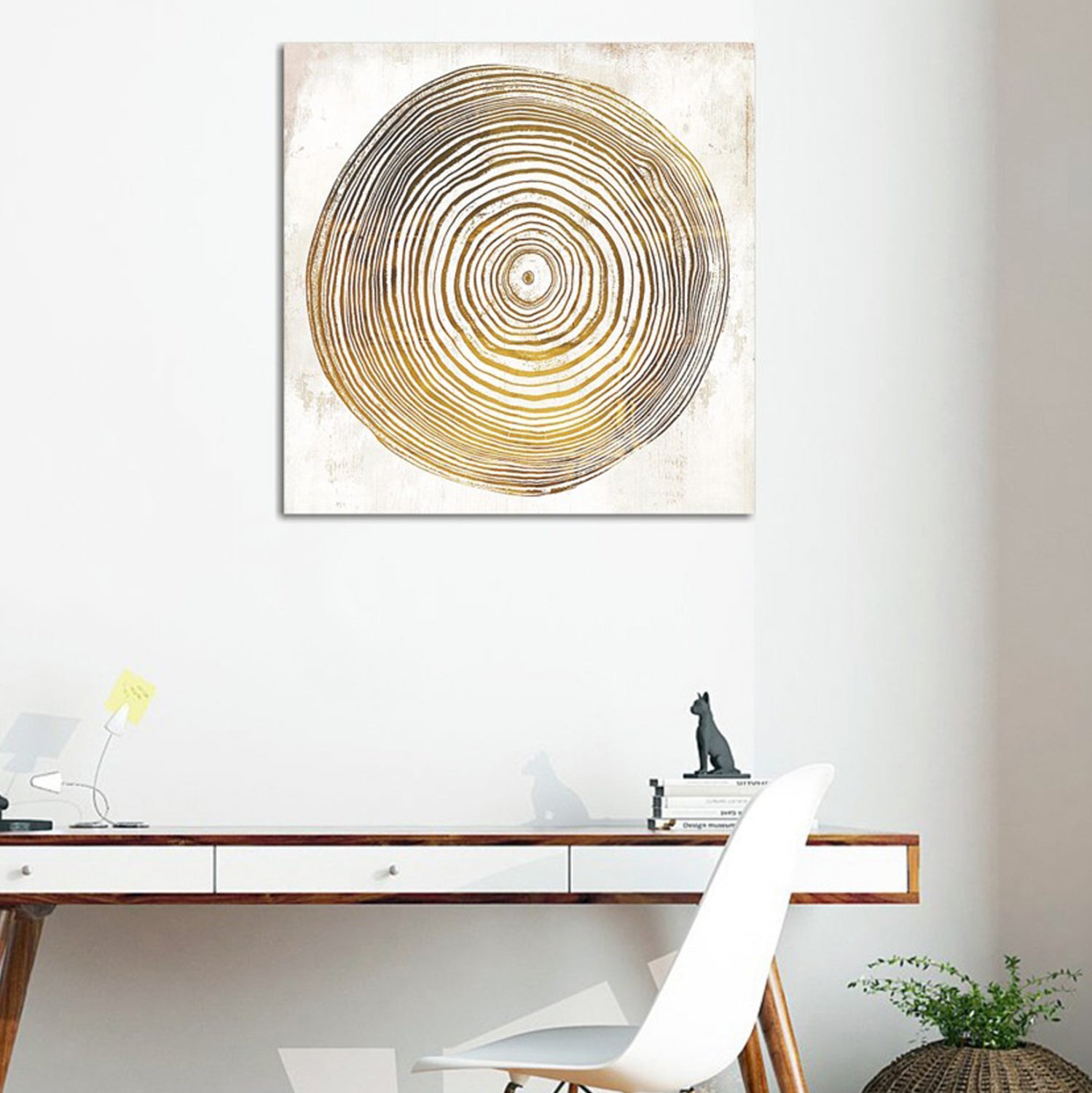 Картина върху платно „Kупол на параклиса Mонтесиепи“ 45x3x45 см