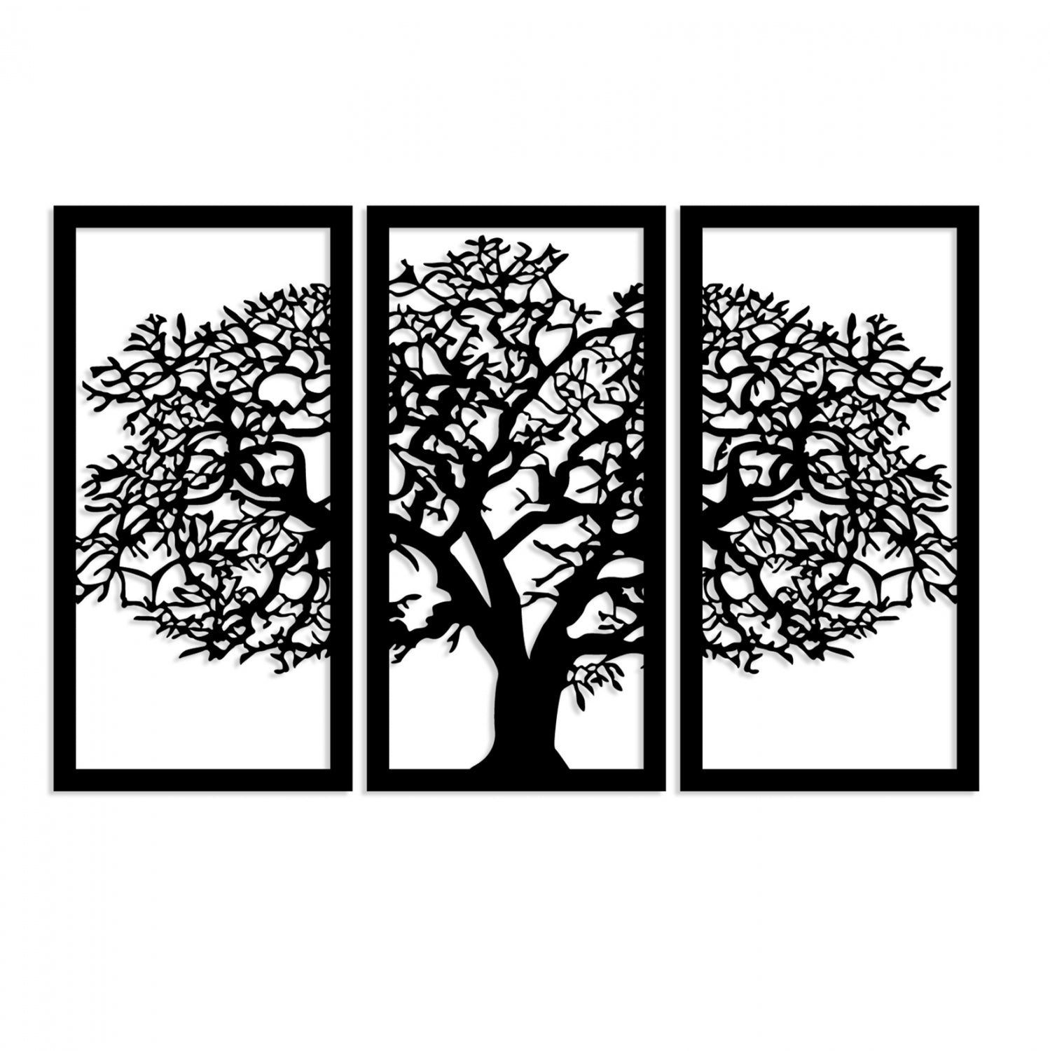 Картина дърво черен цвят 105X66