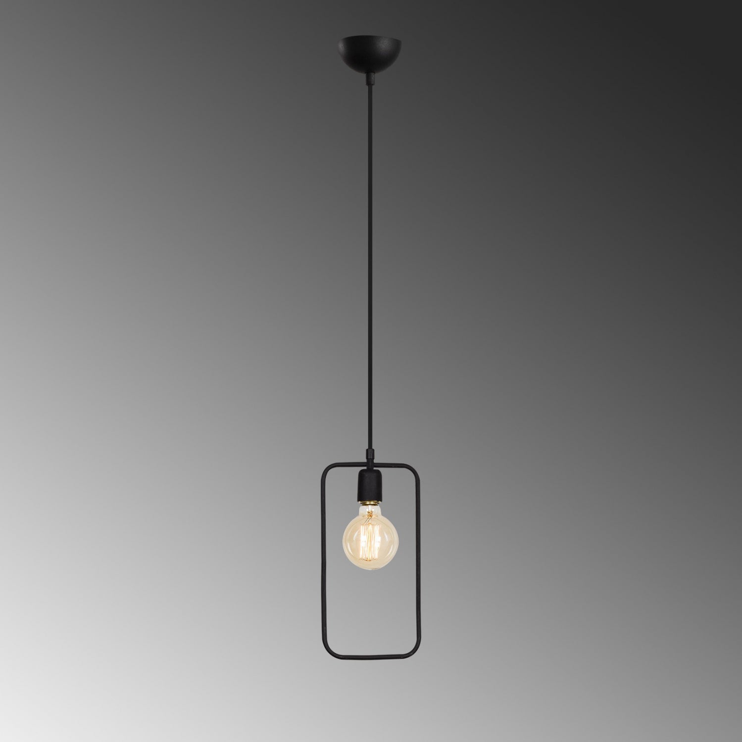 Таванна лампа 7258 черен цвят 15X6X123 см