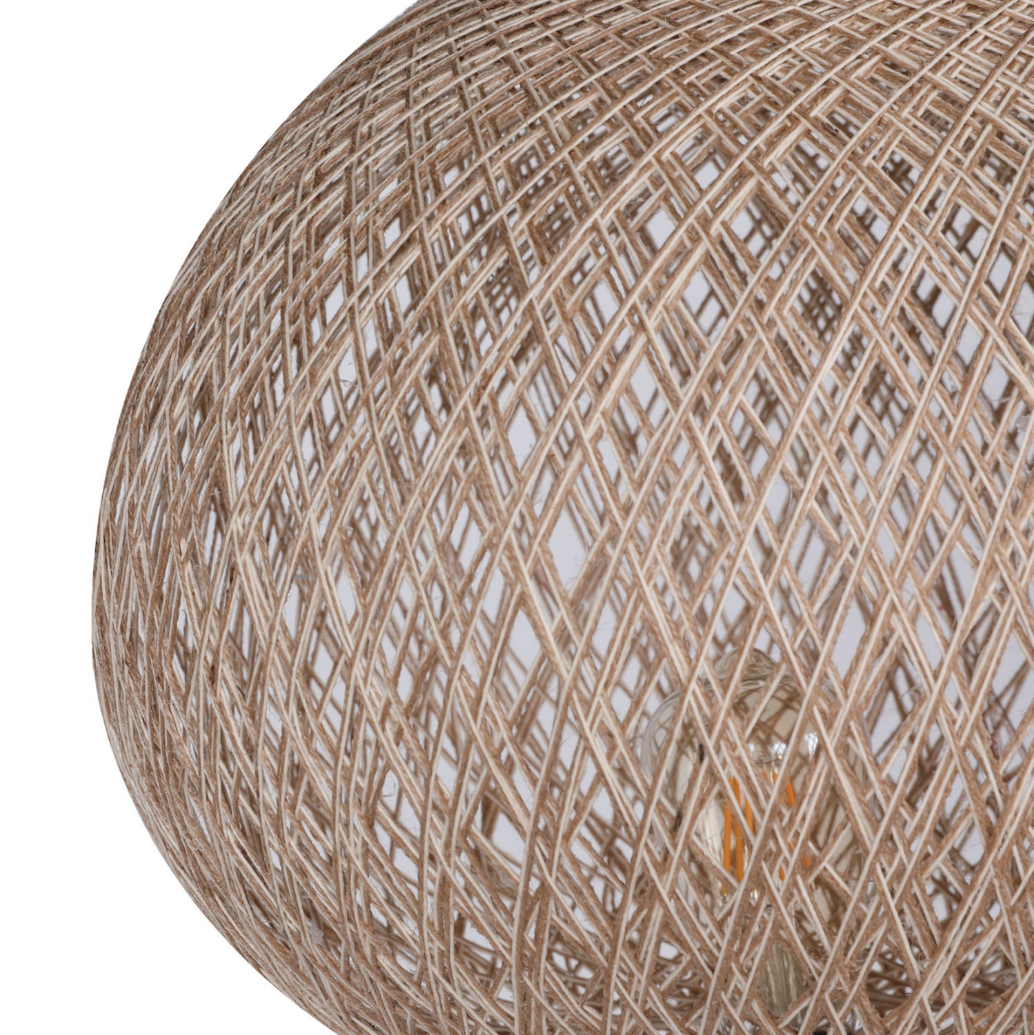 Подова лампа 7376 бежов-екрю цвят Φ38x145см