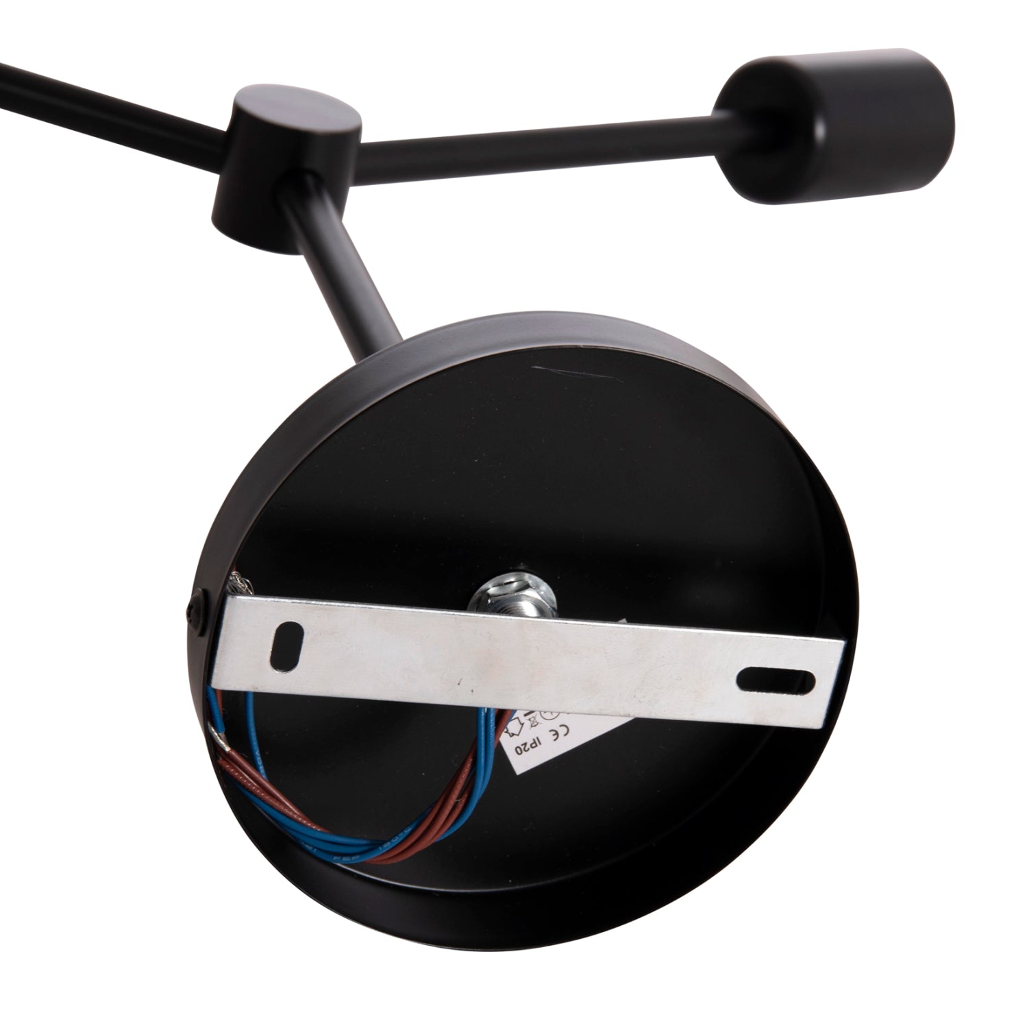 Таванна лампа LIGHTY черен метал 52x5x48см