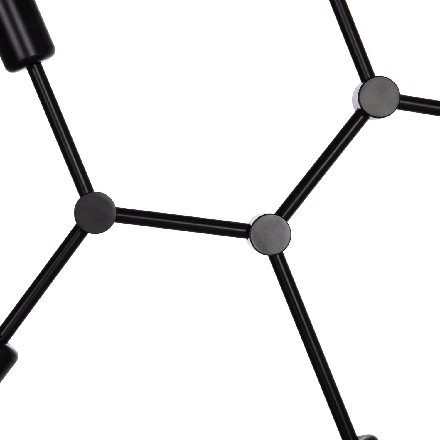 Таванна лампа LIGHTY черен цвят 57x5x52см