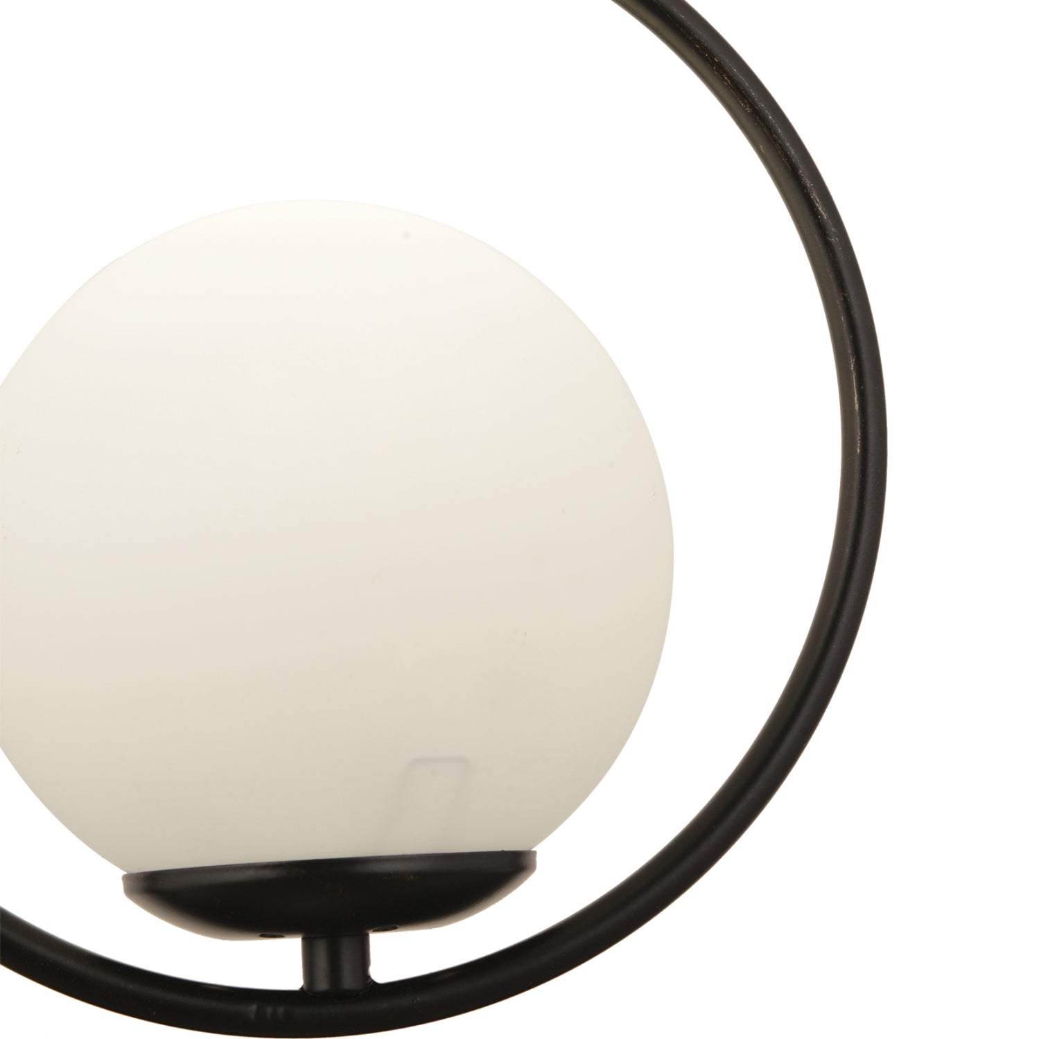 Таванна висяща лампа 7418 черен-бял цвят 25x74 см