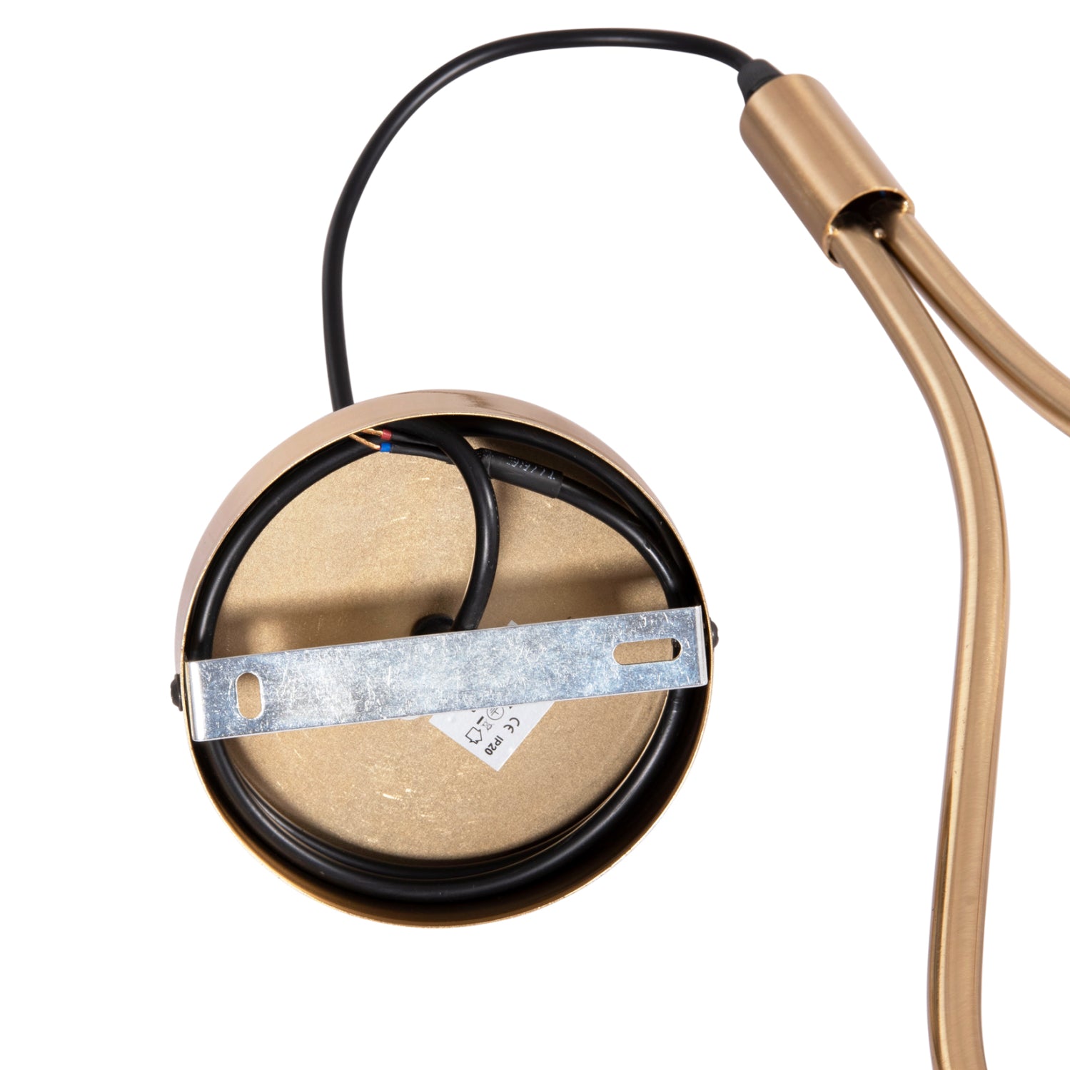 Таванна лампа Droplet златист-бял цвят 23.5x12x147см