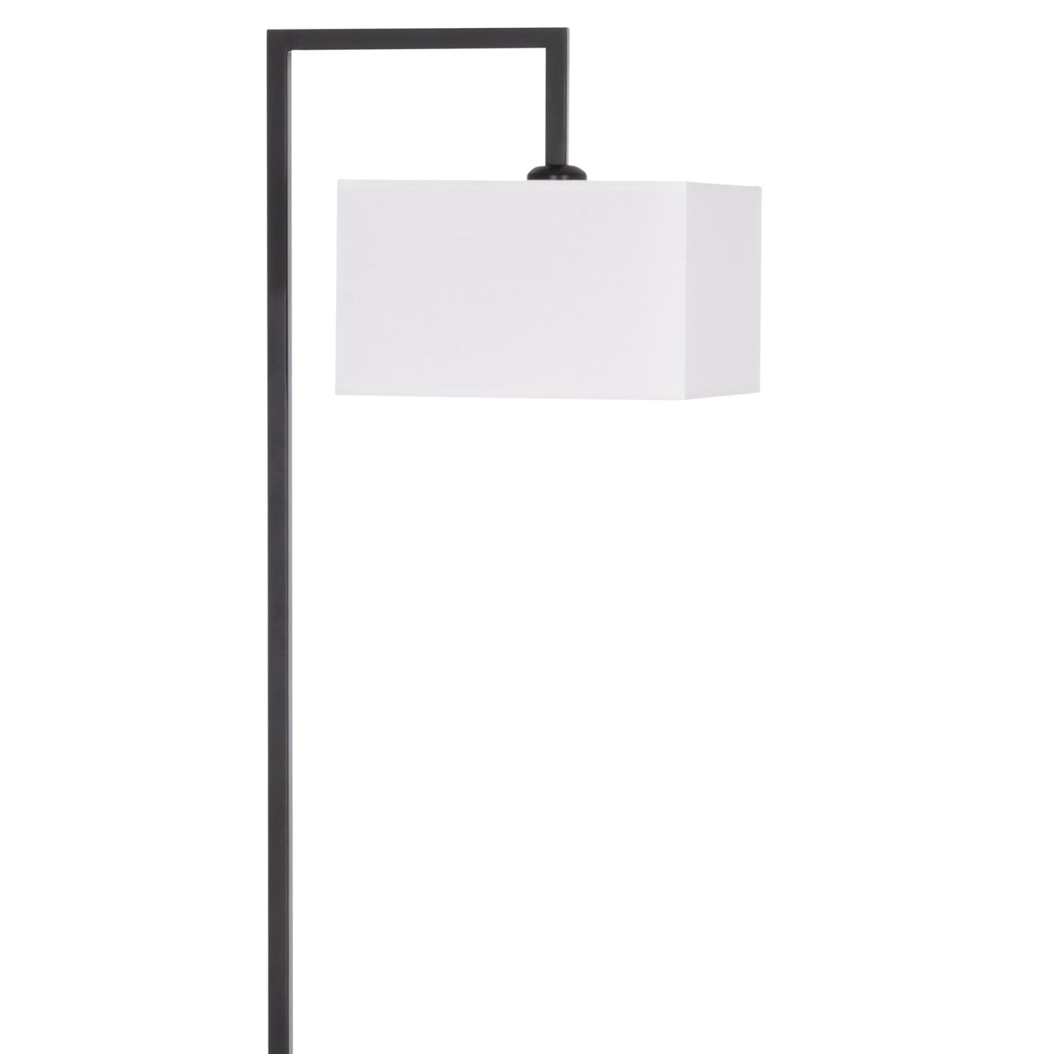 Подова лампа BRANS черен-бял цвят 25x33x170 см