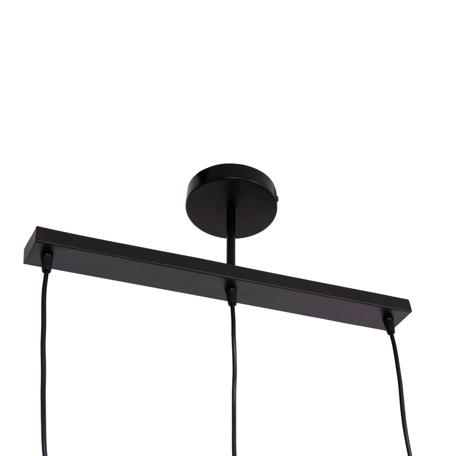 Таванна лампа BELL черен цвят Ф21.5x128см