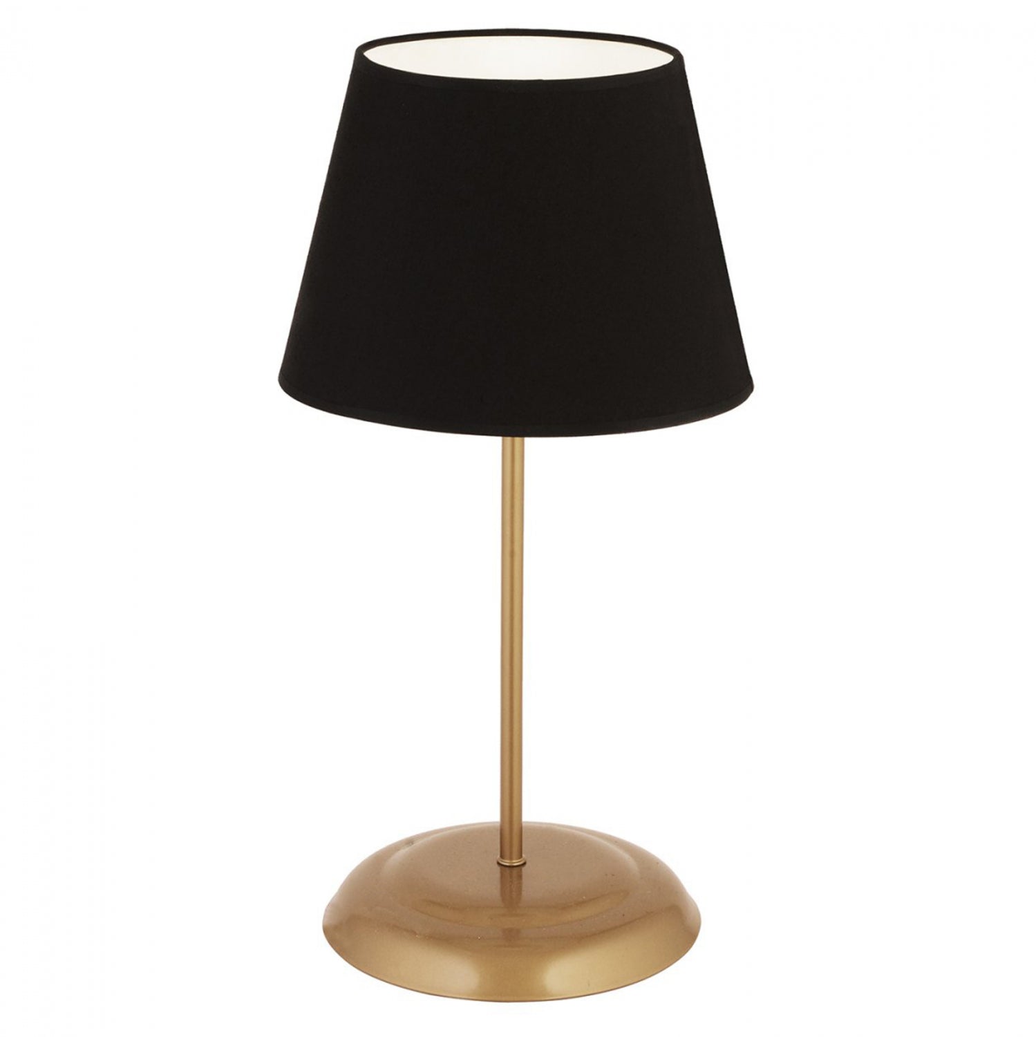 Настолна лампа 7569 черен-златист цвят 25x50 см