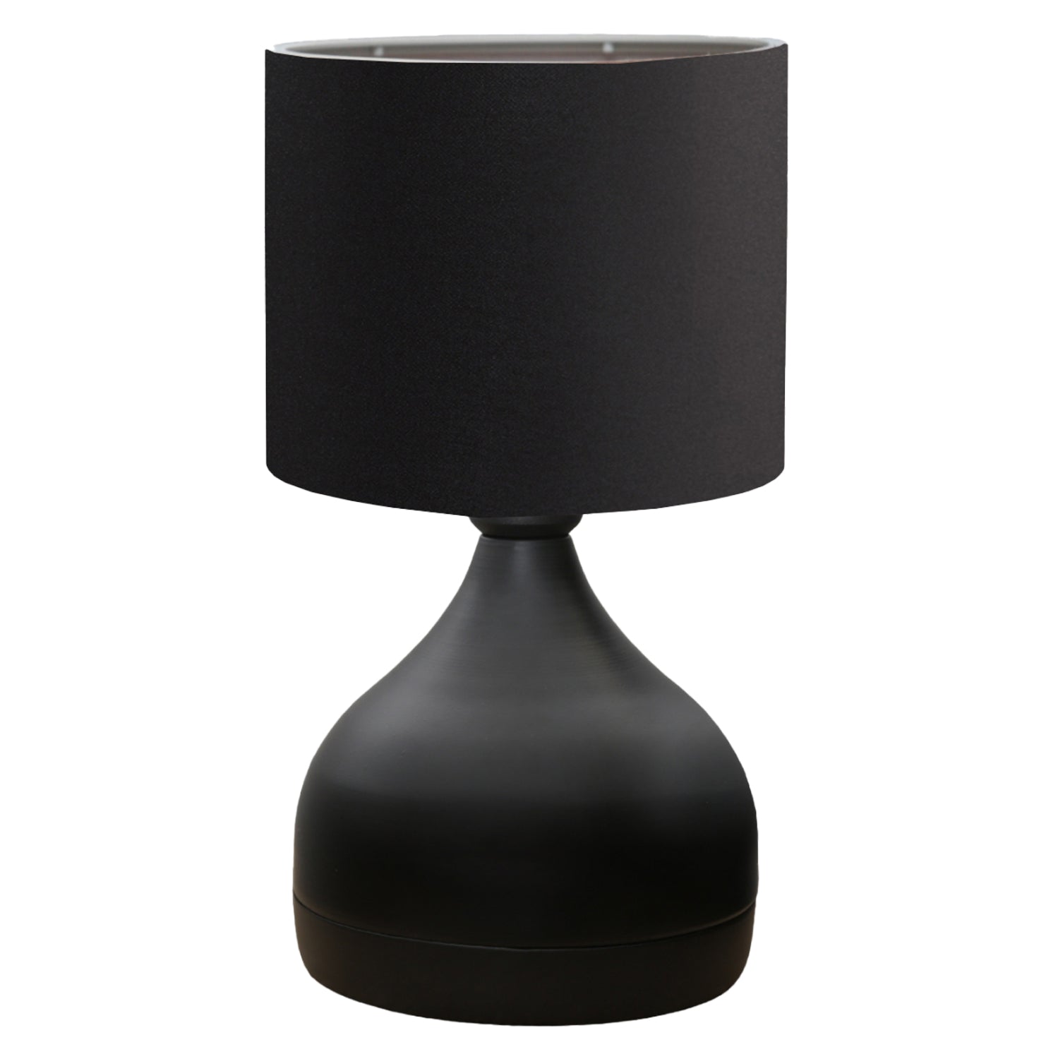 Настолна лампа 7593 черен цвят Φ18.5x45см