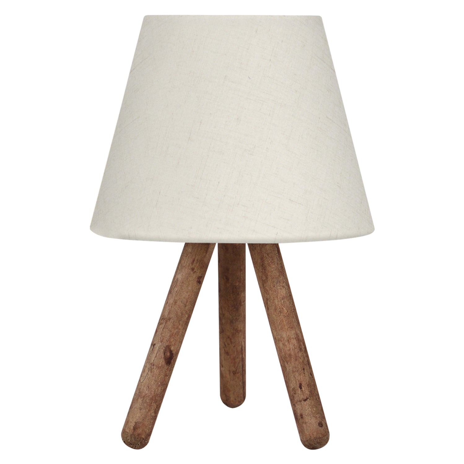 Кремава настолна лампа