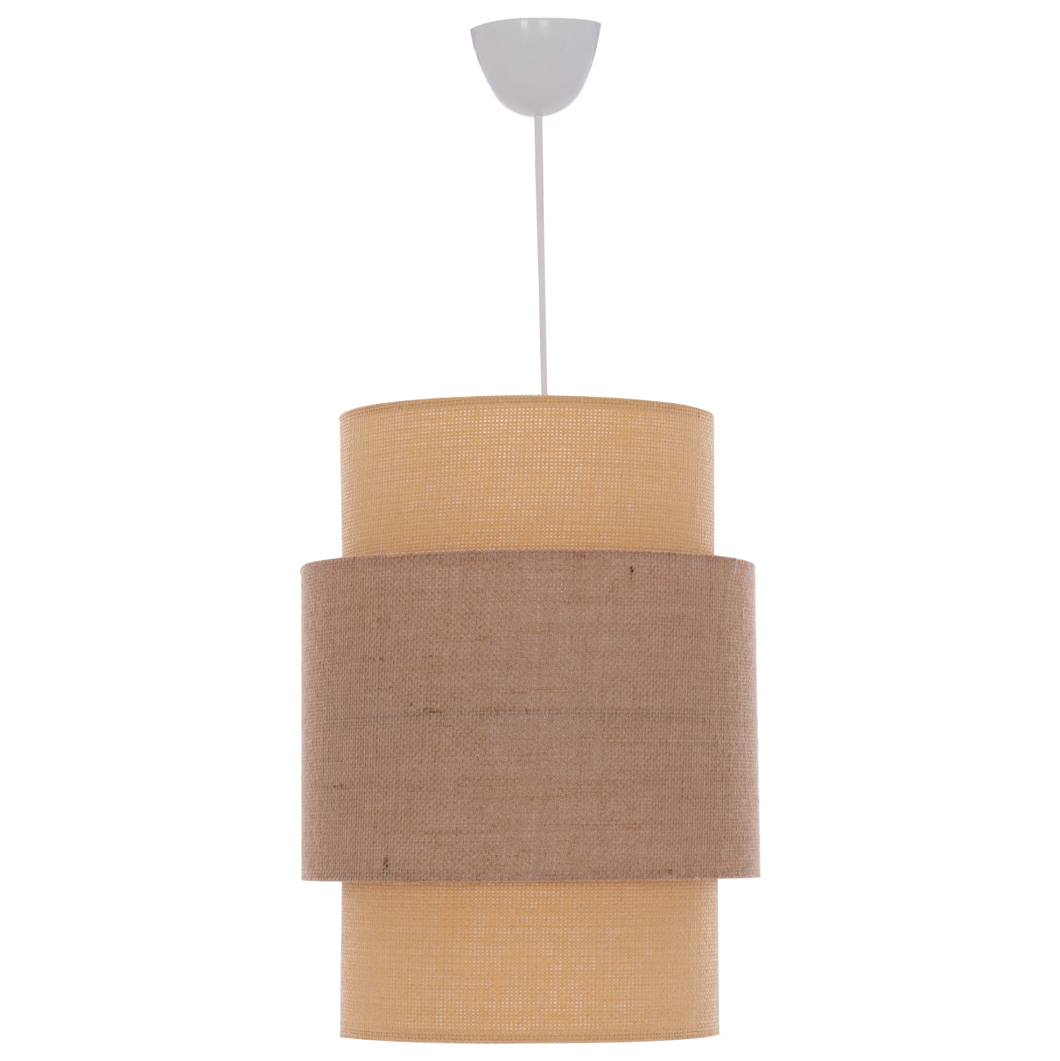 Лампа таванна Сами цвят бежов-кафяв