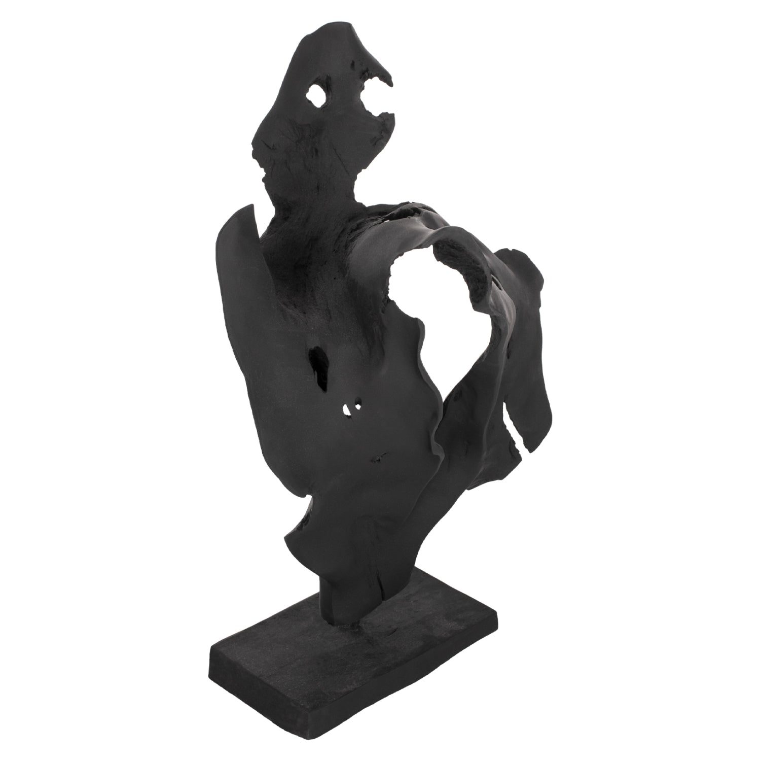 Декорация черен цвят тиково дърво 26Χ16Χ70