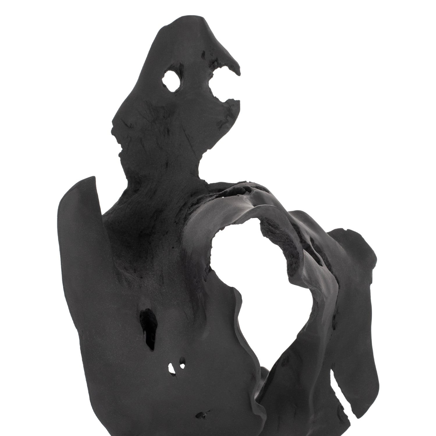 Декорация черен цвят тиково дърво 26Χ16Χ70