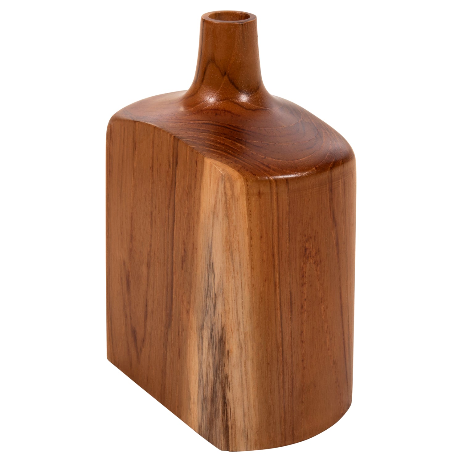 Декоративни бутилки 3 броя тиково дърво