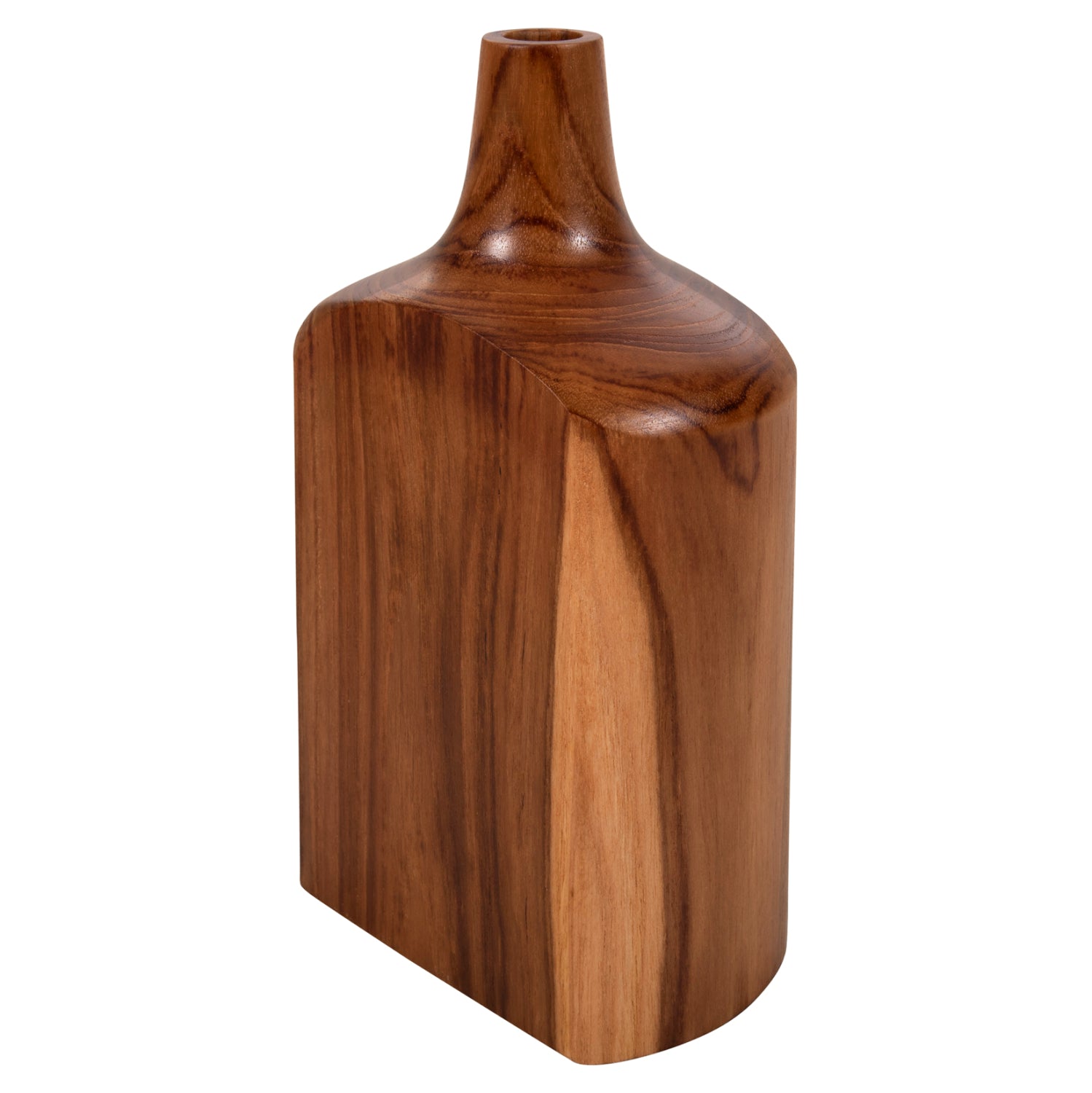 Декоративни бутилки 3 броя тиково дърво