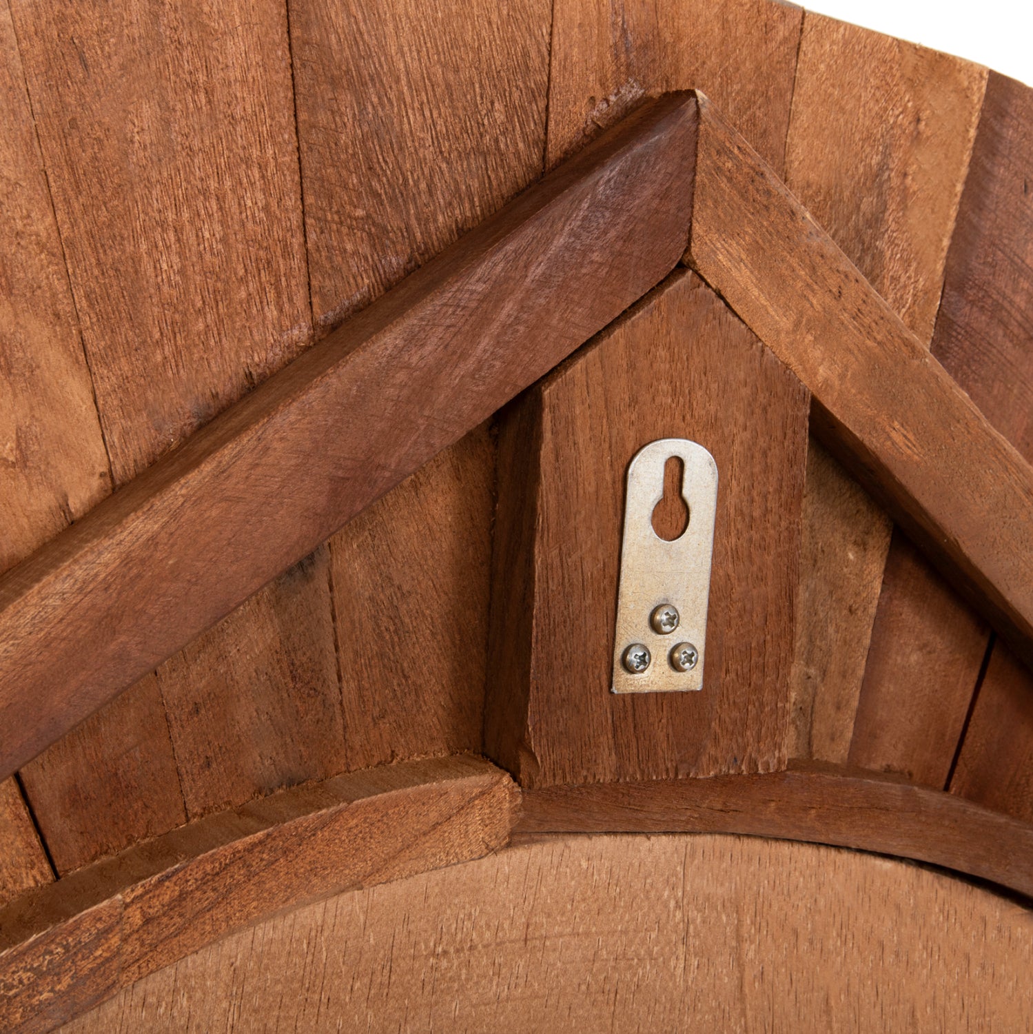 Огледало ф100 -тиково дърво