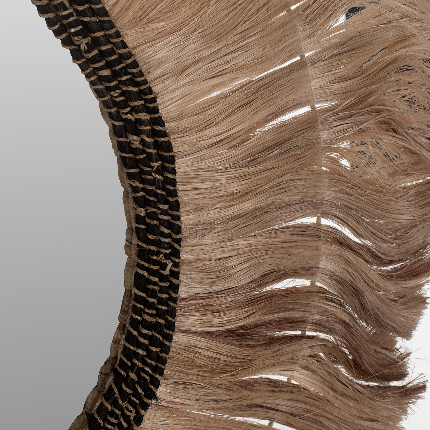 Огледало от влакна от манилски коноп φ100 -натурал