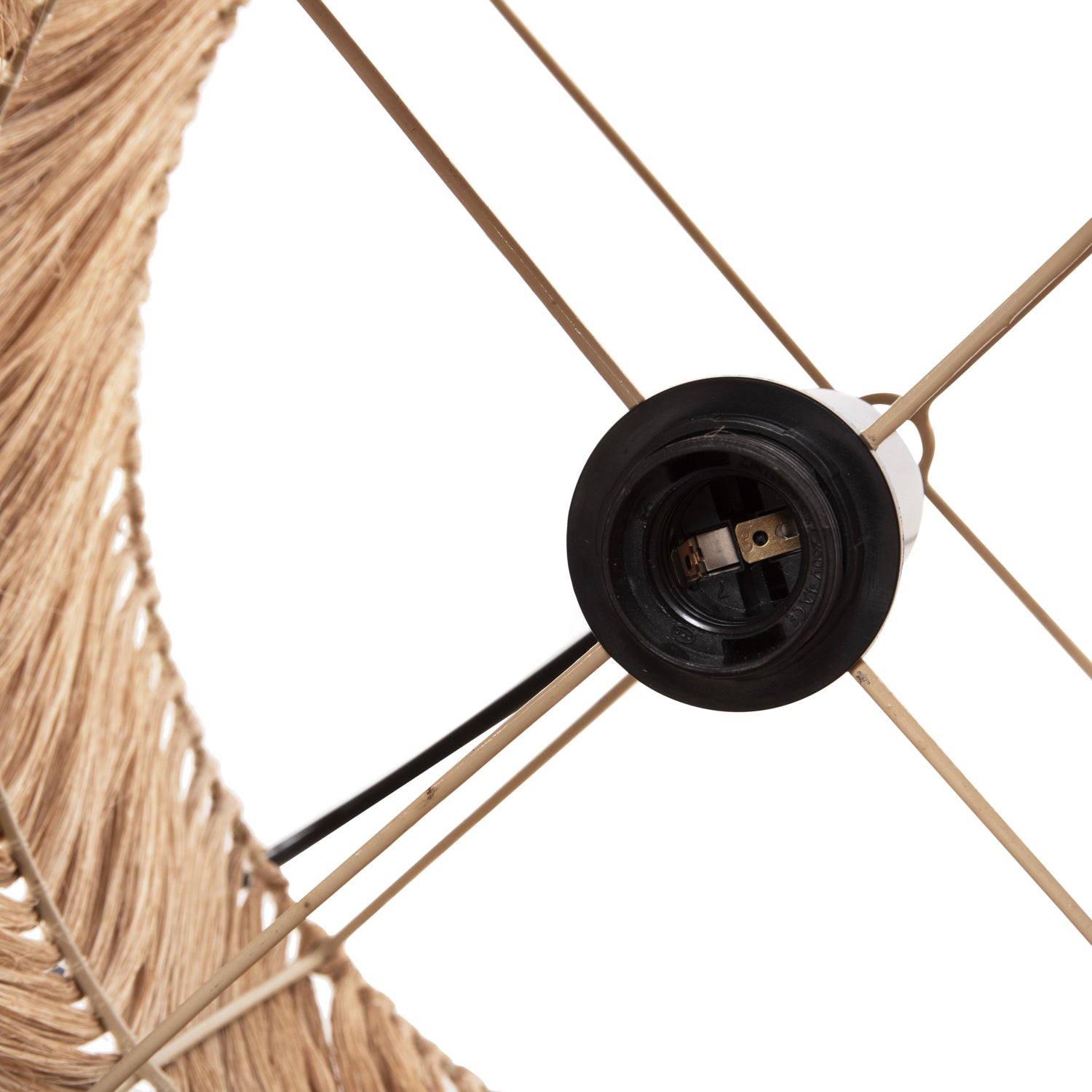 Таванна лампа 7756 естествен цвят 35x35x50см