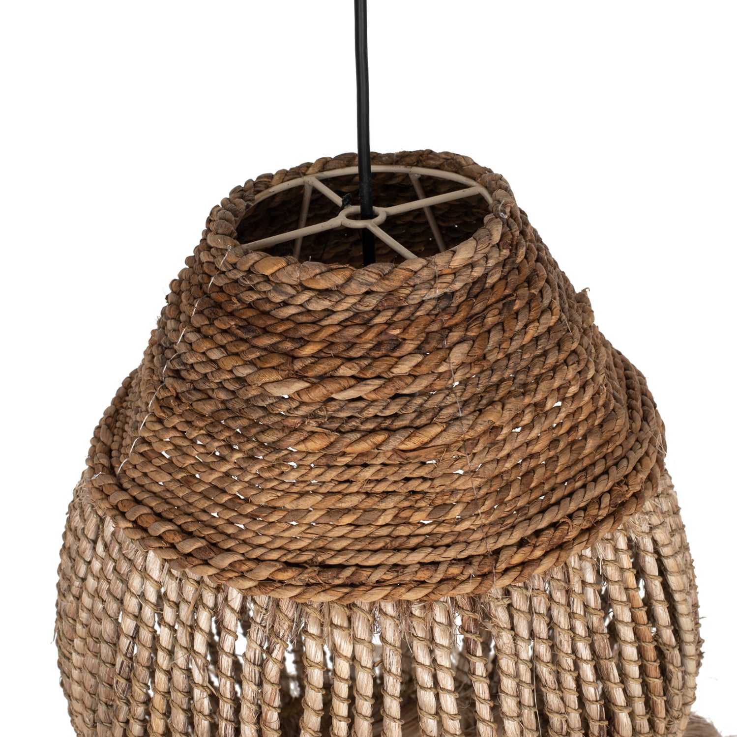 Таванна лампа 7772 естествен цвят 30x30x45-80см