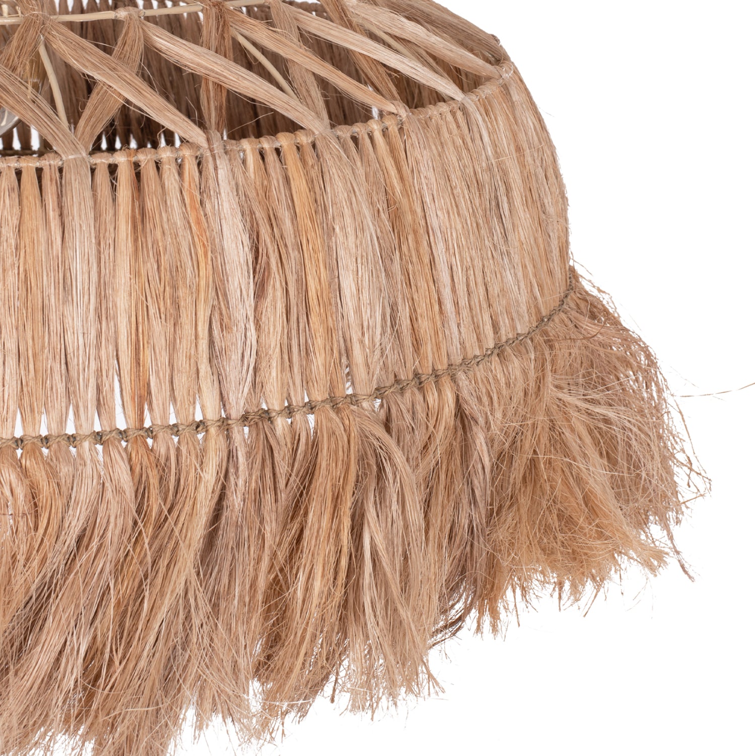 Таванна лампа 7780 естествен цвят Φ80x62-90см