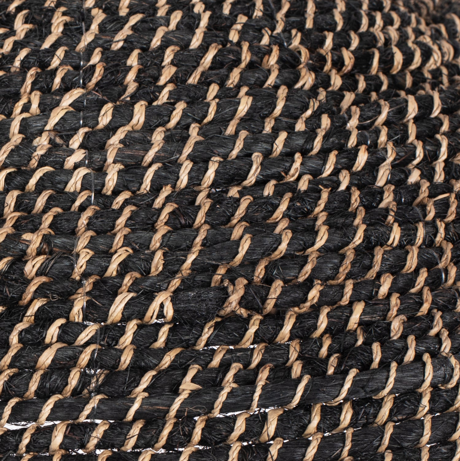 Таванна лампа 7783 Φ49x15см естествен-черен цвят