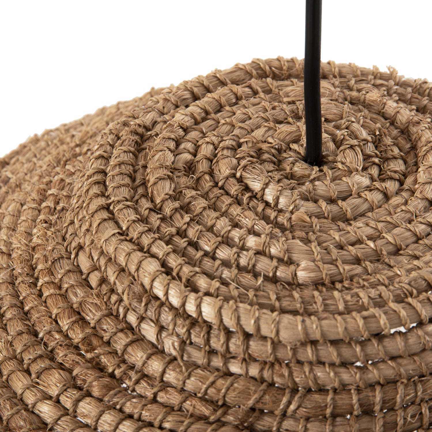 Таванна лампа 7784 естествен цвят Φ41x14-120см