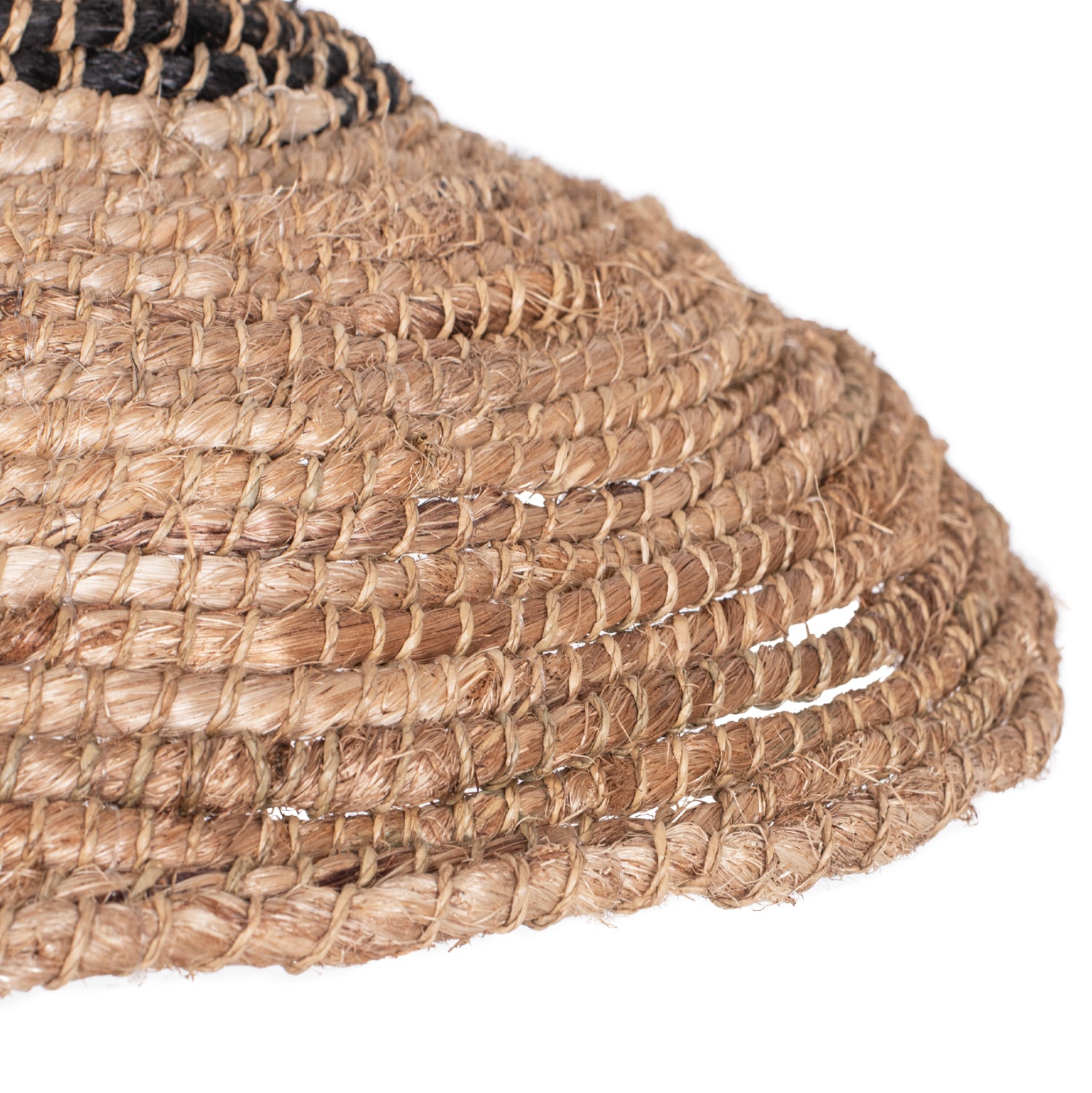 Таванна лампа 7785 естествен-черен цвят Φ45x23-60Υсм