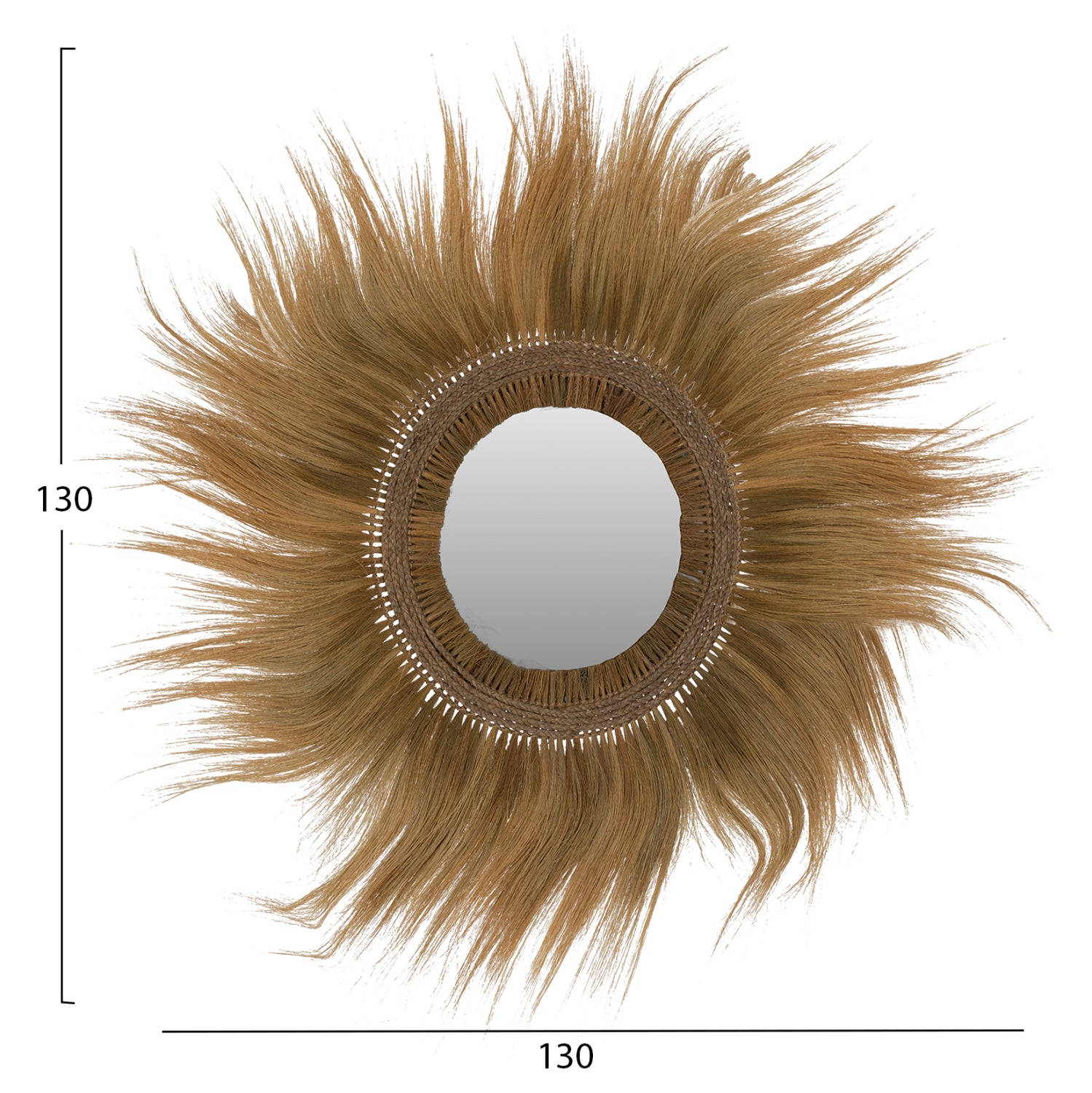 Огледало RAYUNG ф130 -натурал