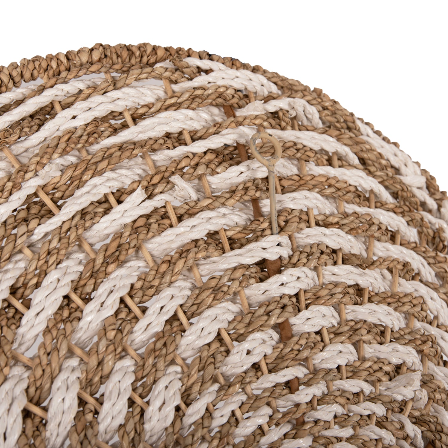 Декорация за стена кръгла спирала натурал Φ61x3