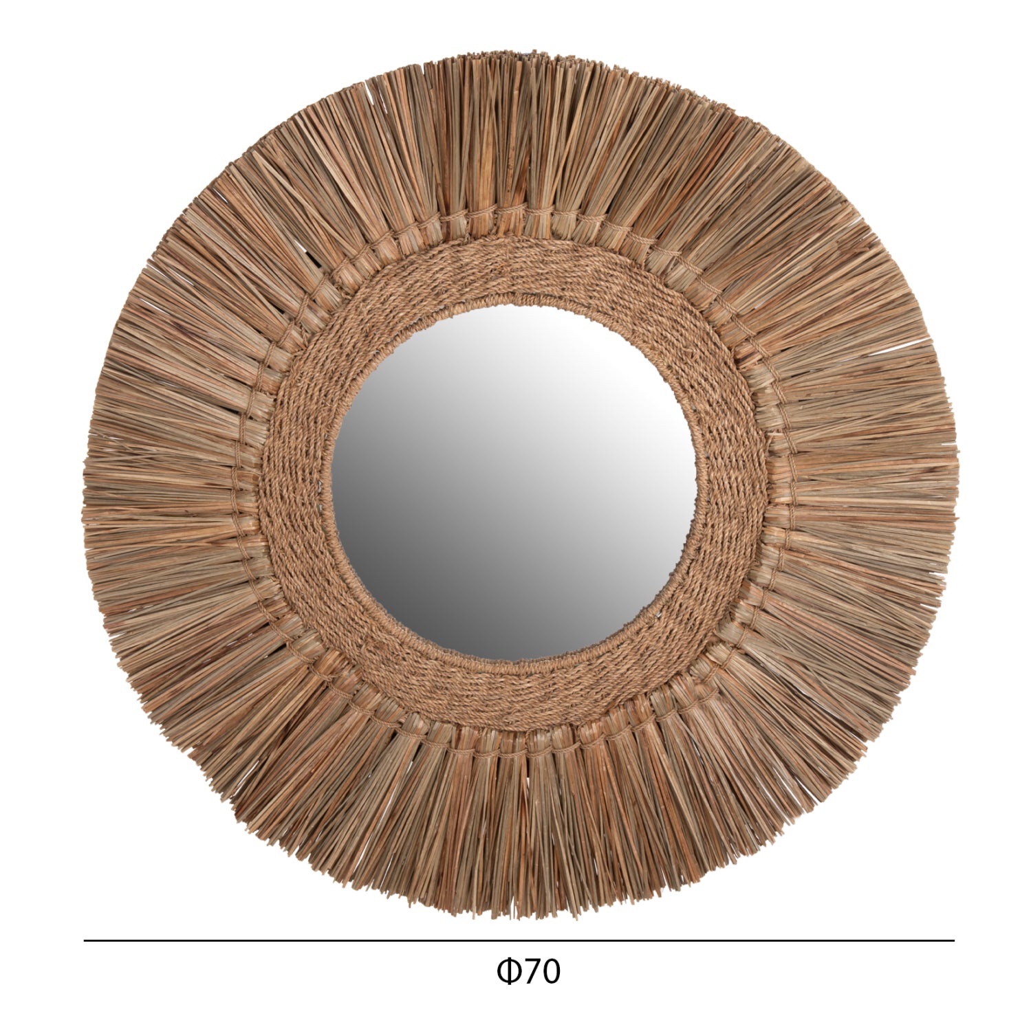 Огледало MENDONG φ70 -натурал