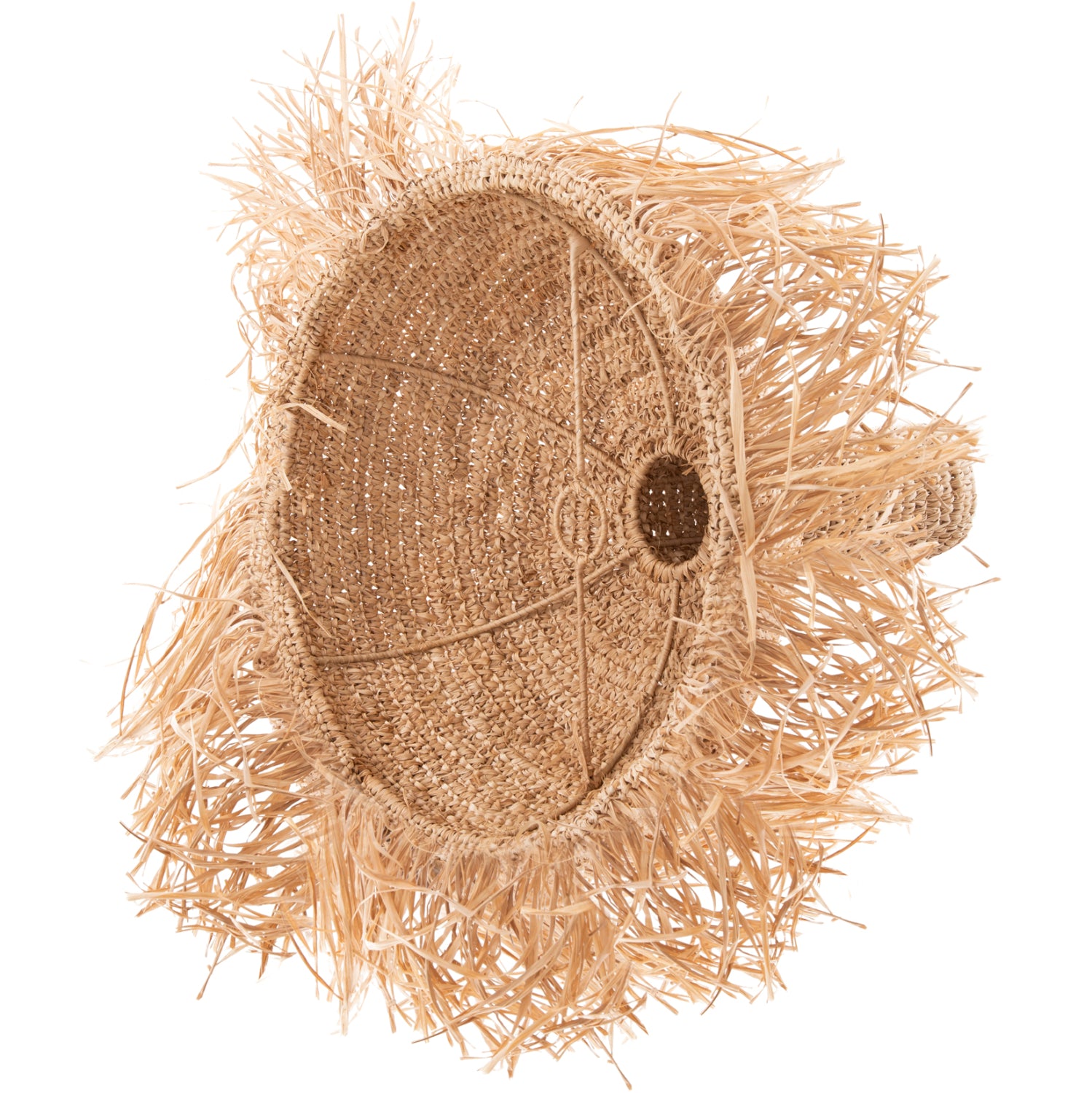 Таванна лампа 11923 бежов цвят Φ41.5x150см