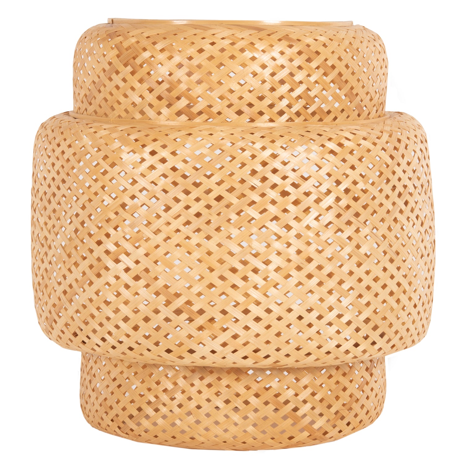 Таванна лампа 7867 естетсвен цвят Φ51x54-149см