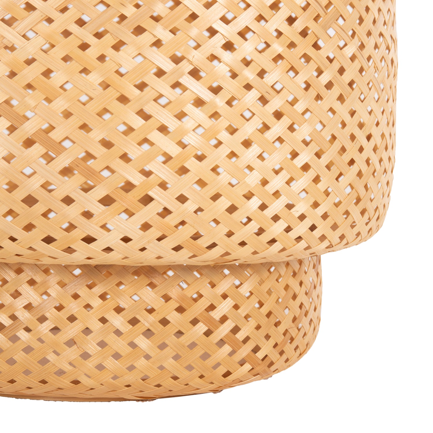 Таванна лампа 7867 естетсвен цвят Φ51x54-149см