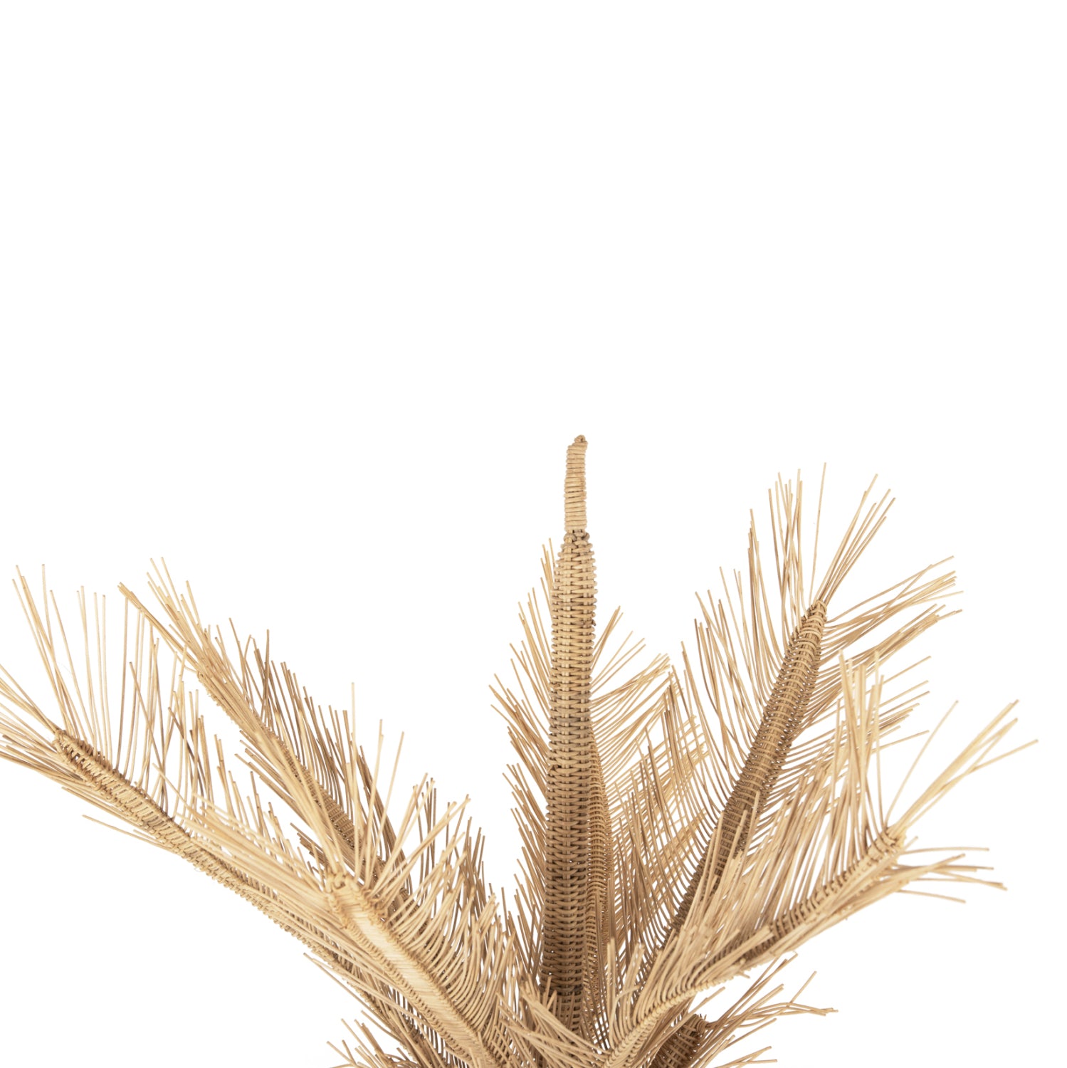 Декоративно ратаново дърво в естествен цвят φ110x180см