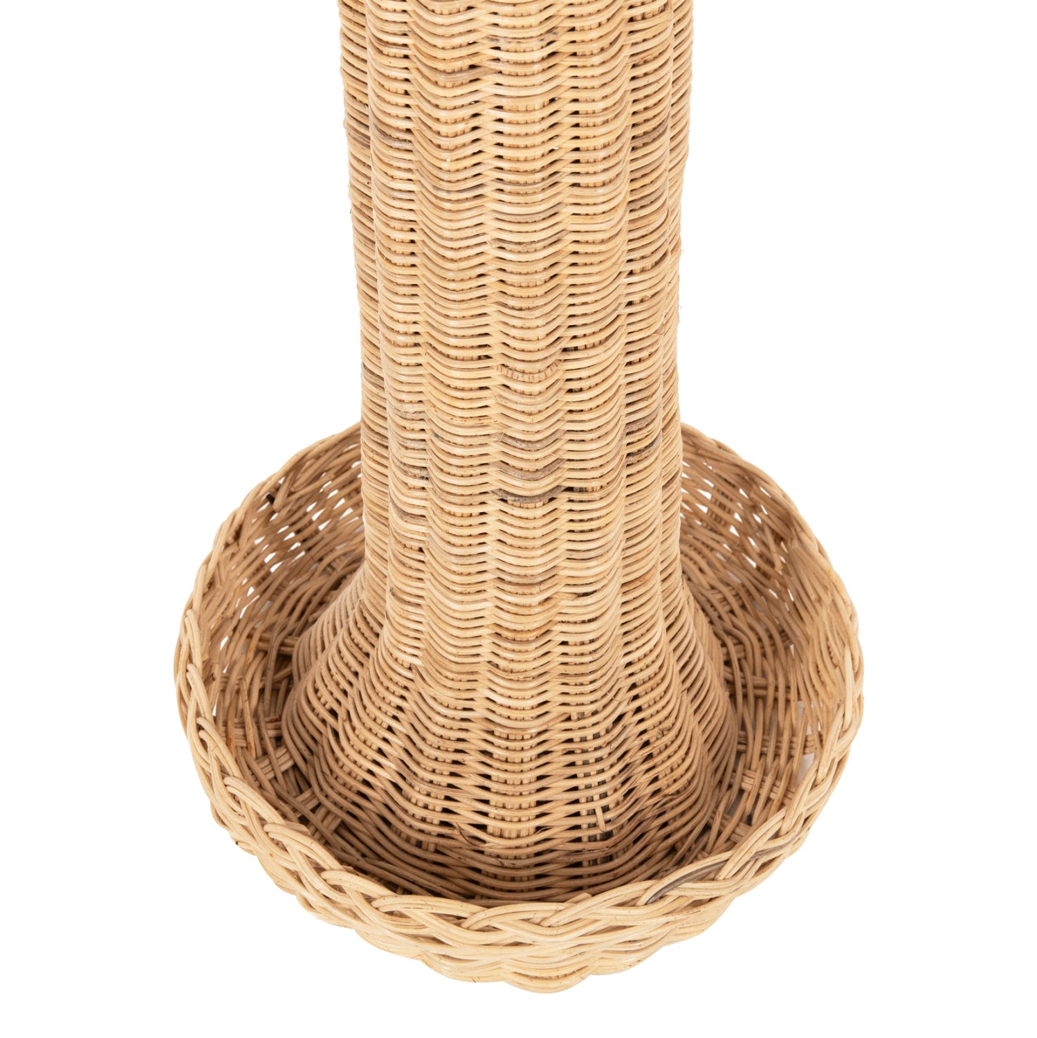 Декоративно ратаново дърво в естествен цвят φ110x180см